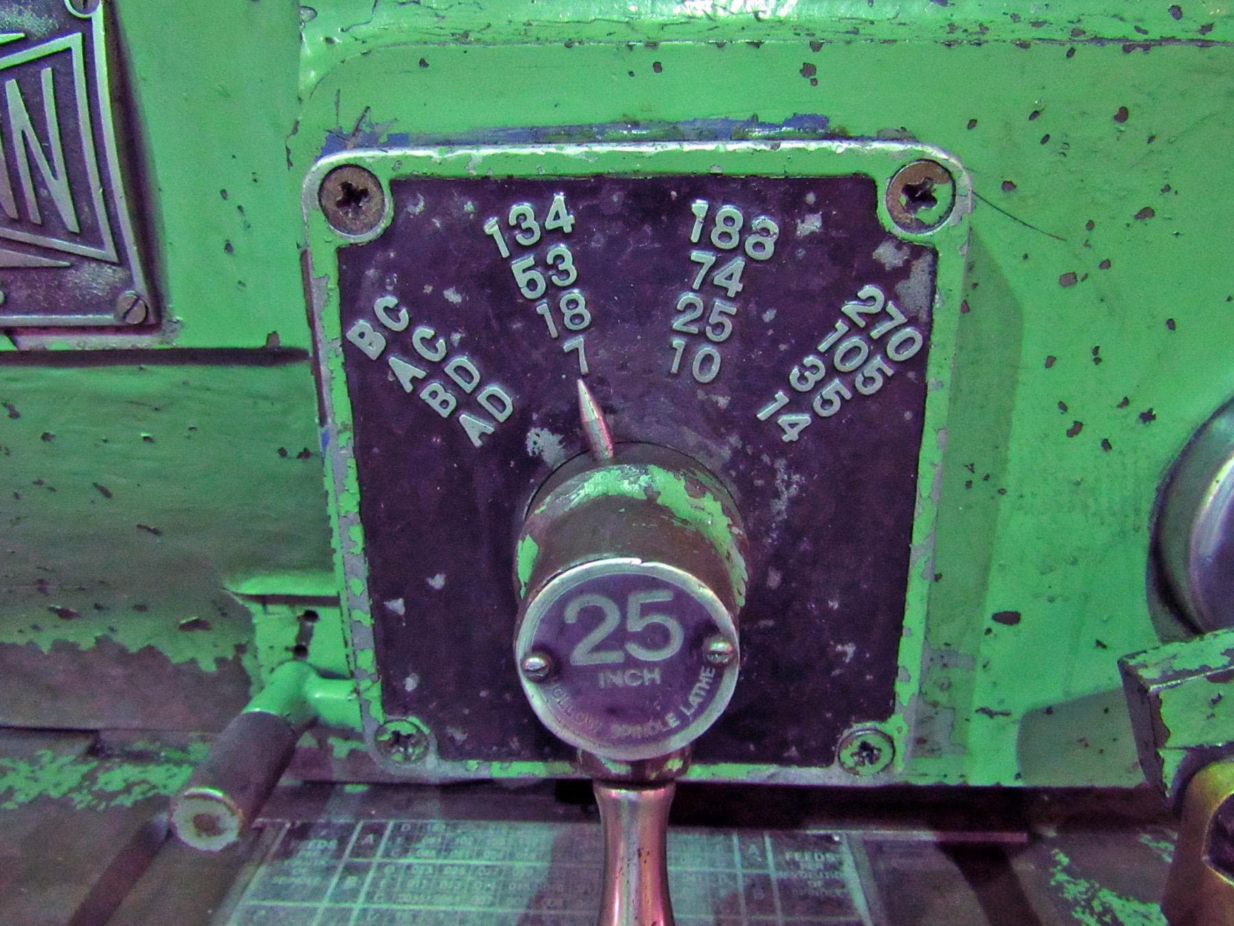 27" x 120" Lehmann Hydratrol Hollow Spindle Lathe With 12" Spindle Bore, Rebuilt 2008 - Image 11