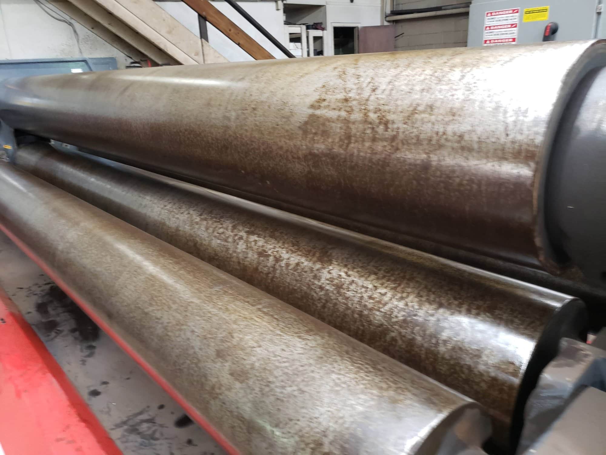 5/8" x 10' Durma HRB-4 3016 CNC 4 Roll Plate Roll, 2012- ESA CNC Control - Image 3