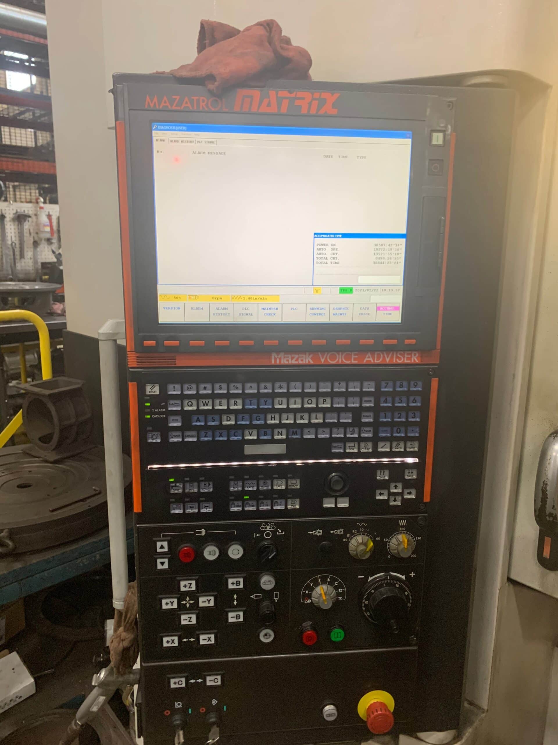Mazak Integrex e-800V5-II CNC Universal Machining Center, 2006 - TSC, Dual Pallet, 120 ATC - Image 3
