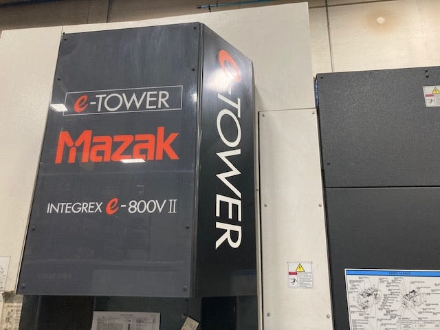Mazak Integrex e-800V5-II CNC Universal Machining Center, 2006 - TSC, Dual Pallet, 120 ATC - Image 10