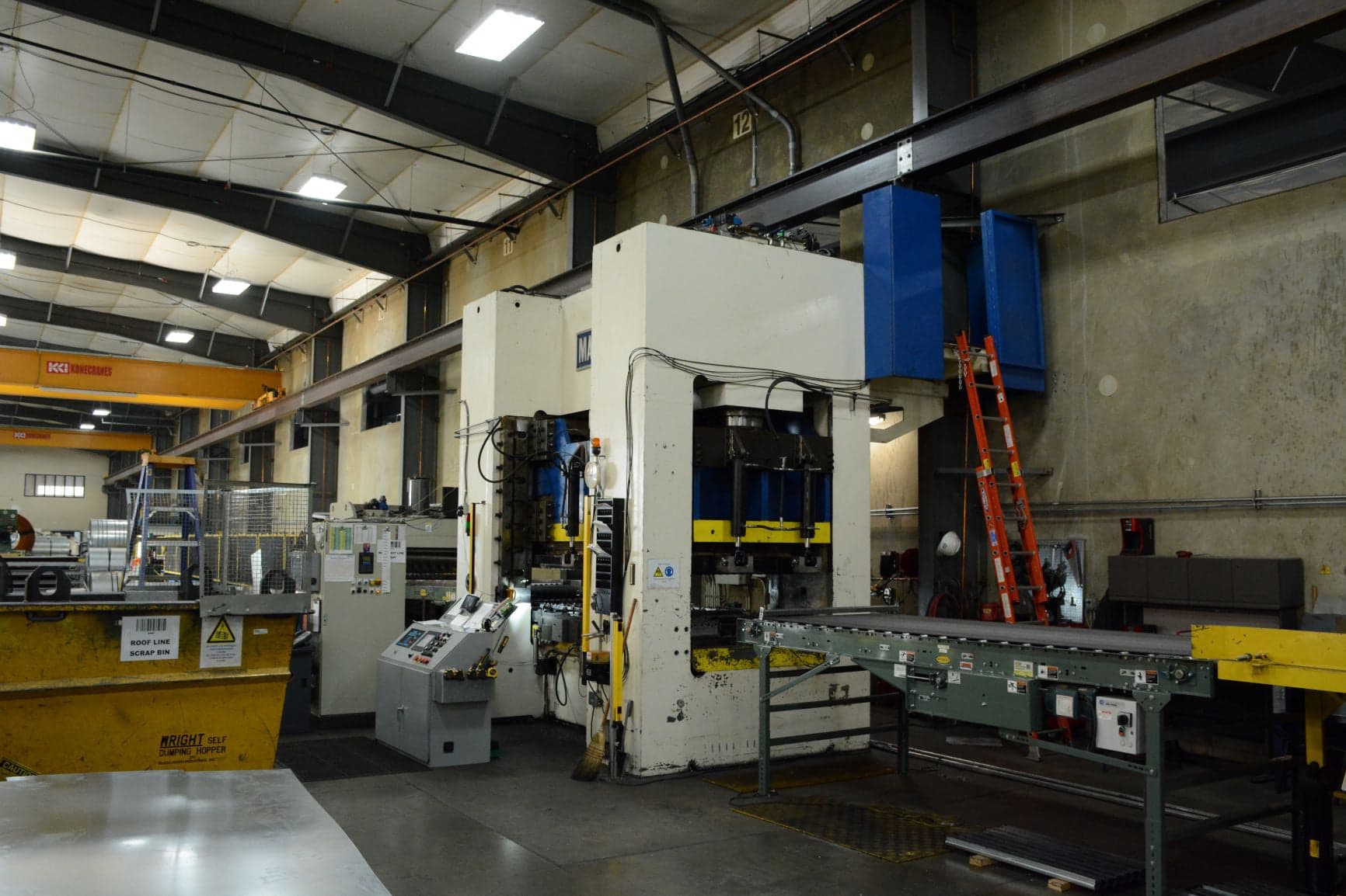 1500 Ton Macrodyne MPZ1500 4-Post Hydraulic Press, 2004 - Image 2