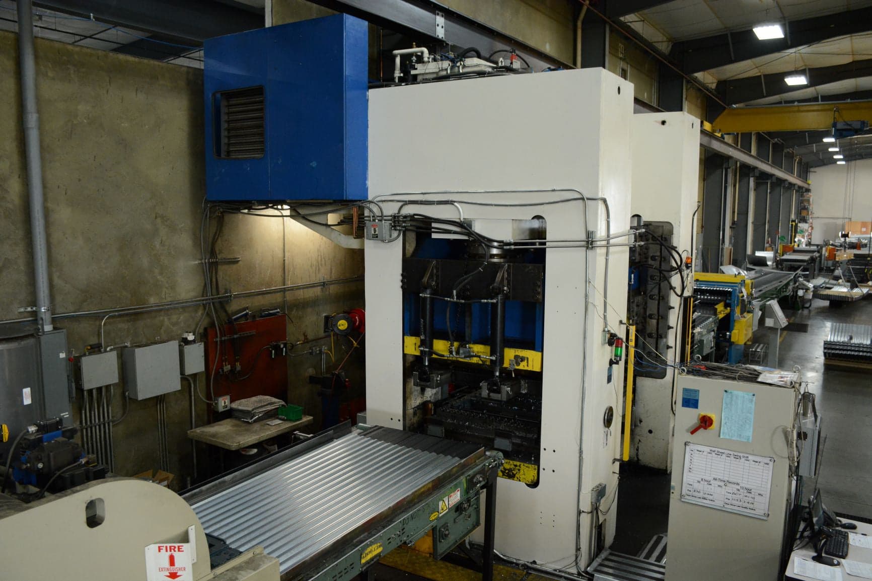 1500 Ton Macrodyne MPZ1500 4-Post Hydraulic Press, 2004 - Image 4