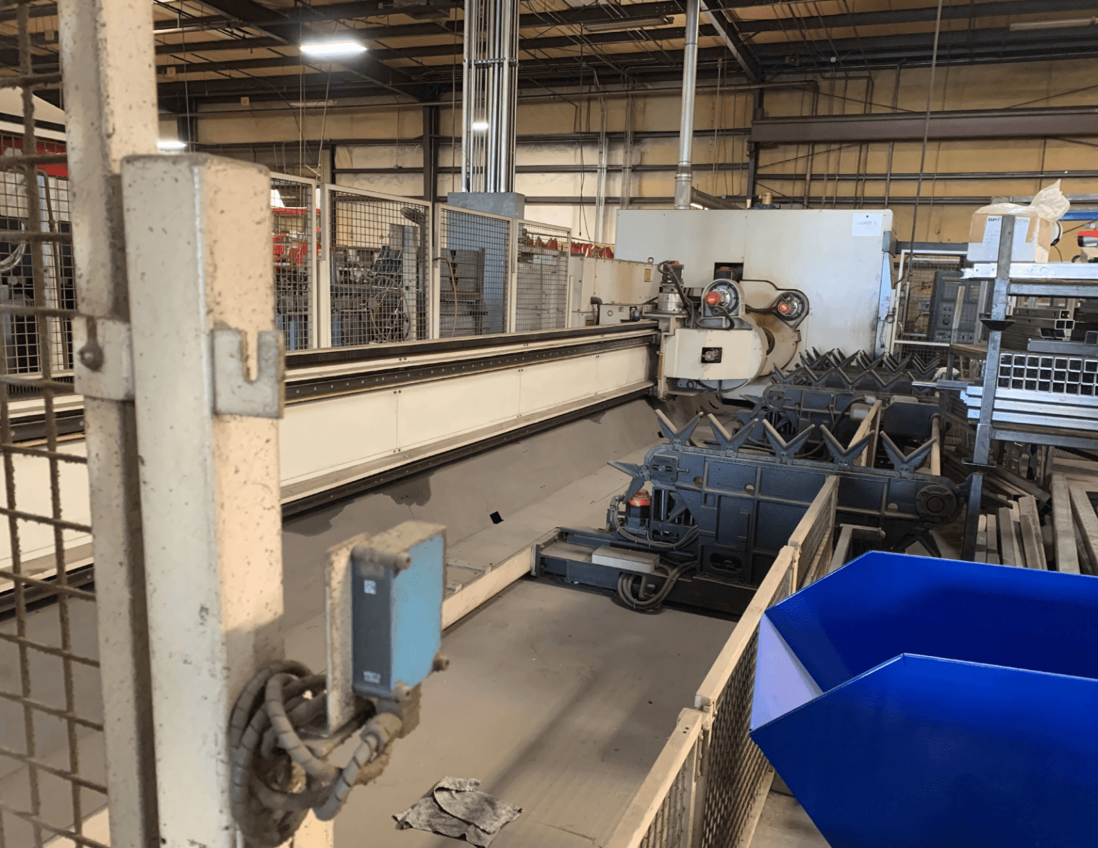 2500 Watt Mazak 3D Fabri Gear 150 CO2 Tube Laser, 2007-