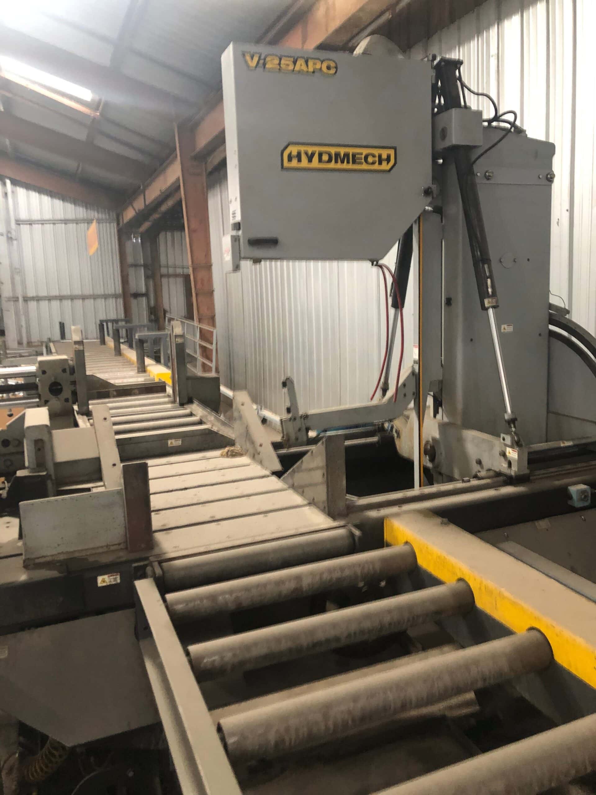 30" X 25" Hydmech V-25 APC Vertical Band Saw, 2018 - Low Hours