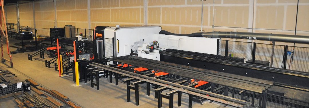 4000 Watt Mazak 3D Fabri Gear 220 II CO2 Tube Laser, 2014- 26' X 8.6", Auto load