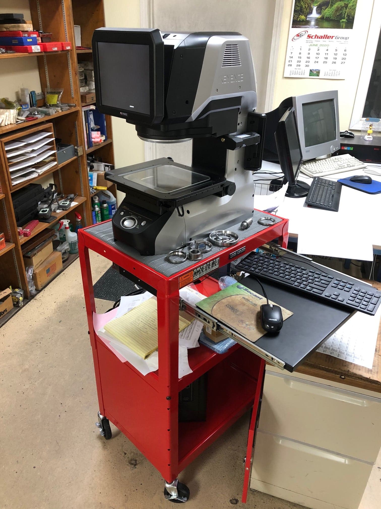 Keyence IM-7020 Image Dimension Measurement System, 2019 - Hardly Used