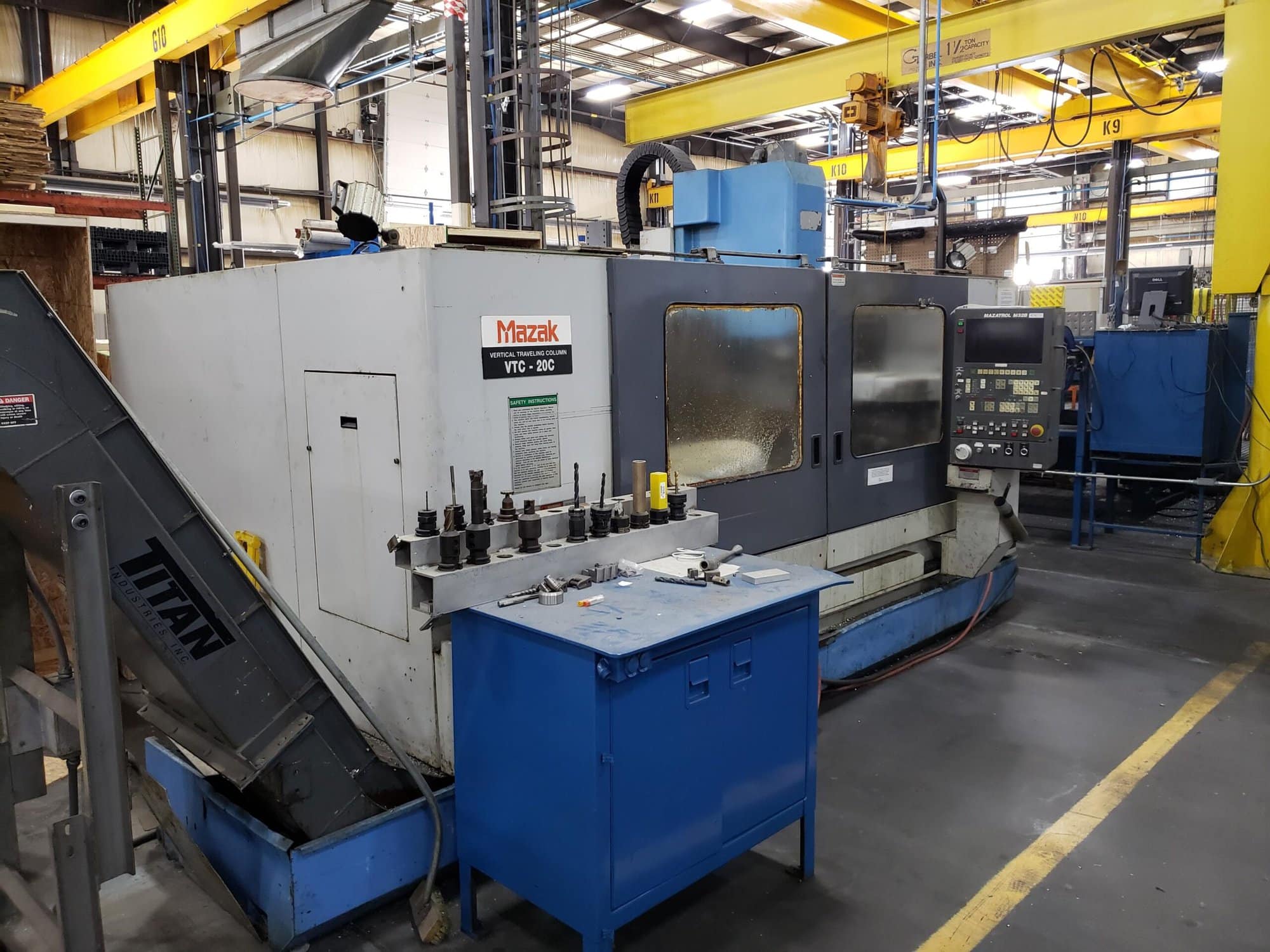 Mazak VTC-20C VMC, 1995 - Under Power, Available for Inspection
