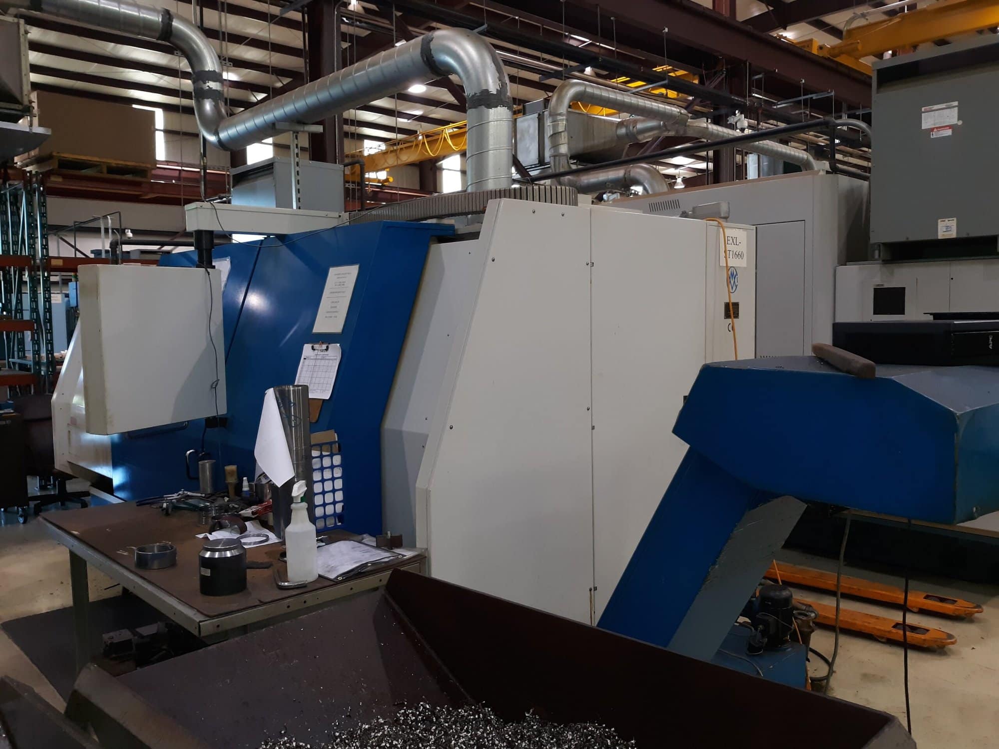 Excel ST-1660 CNC Lathe, 2000 - Fanuc Control, 6.5" Bore, Tool Setter - Image 3