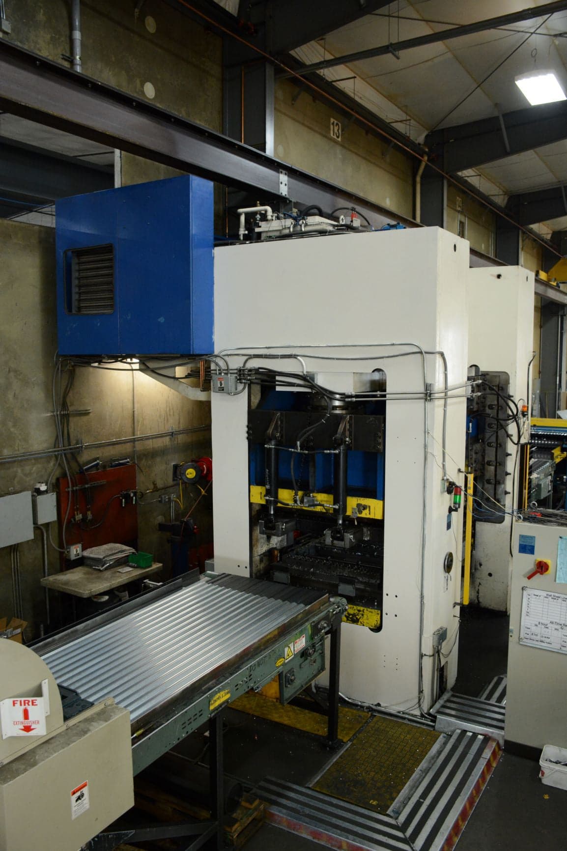 1500 Ton Macrodyne MPZ1500 4-Post Hydraulic Press, 2004 - Image 3