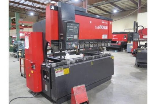 88 Ton x 8' Amada FBD-8025 CNC Press Brake, 1996- NC9EXII Control - Image 2