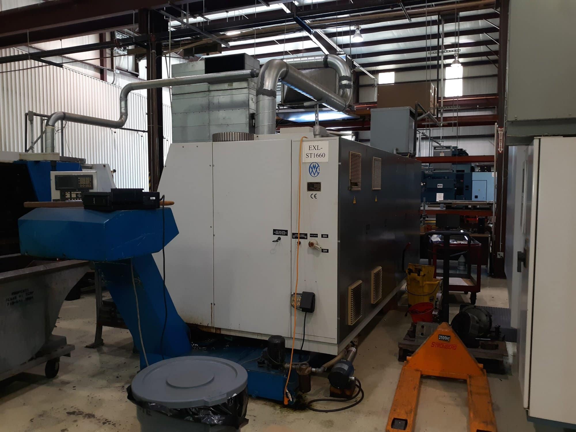 Excel ST-1660 CNC Lathe, 2000 - Fanuc Control, 6.5" Bore, Tool Setter - Image 4