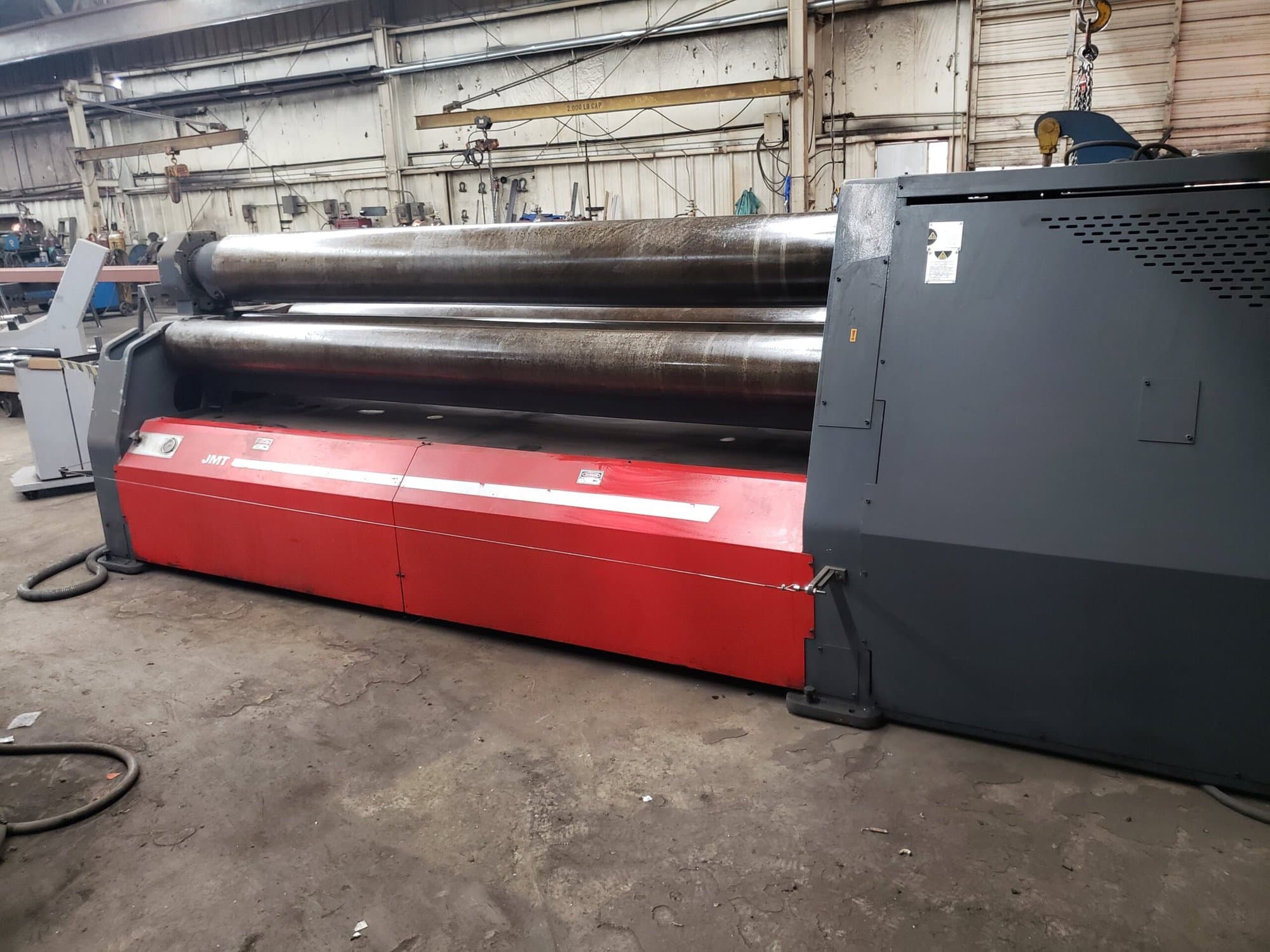 5/8" x 10' Durma HRB-4 3016 CNC 4 Roll Plate Roll, 2012- ESA CNC Control - Image 4