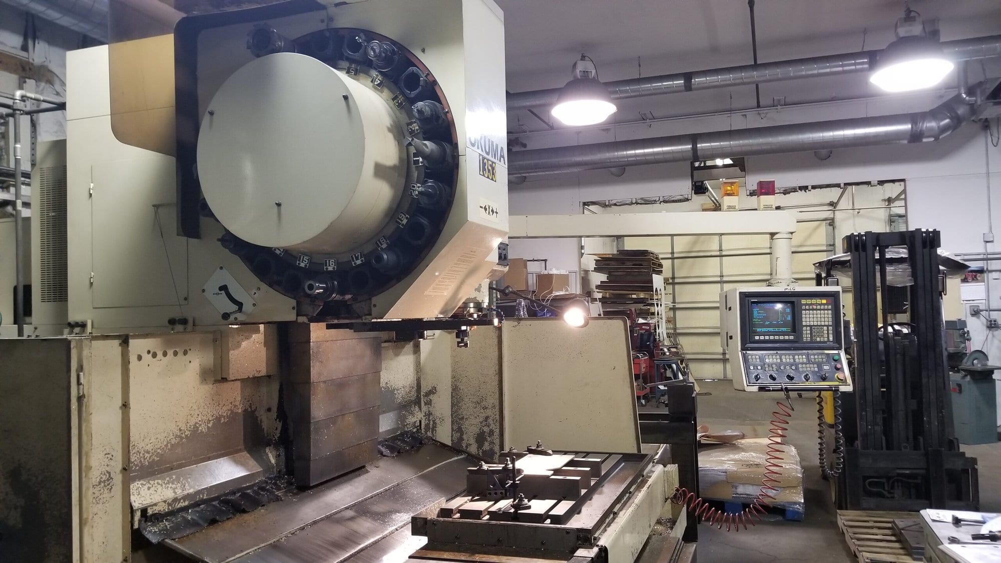 Okuma MC-50VA VMC 1997 - Runs Great and Ready for Inspection! - Image 3