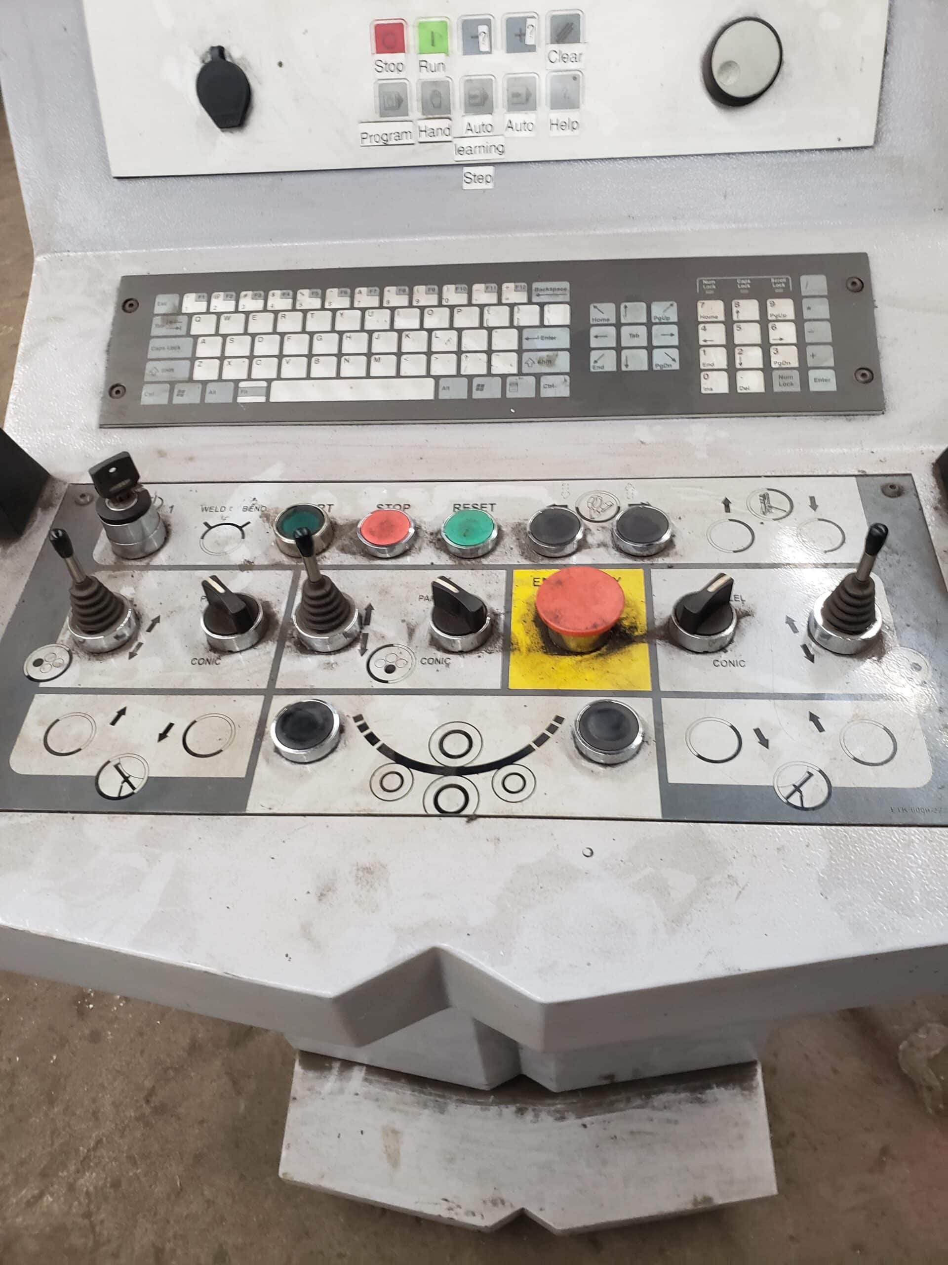 5/8" x 10' Durma HRB-4 3016 CNC 4 Roll Plate Roll, 2012- ESA CNC Control - Image 7