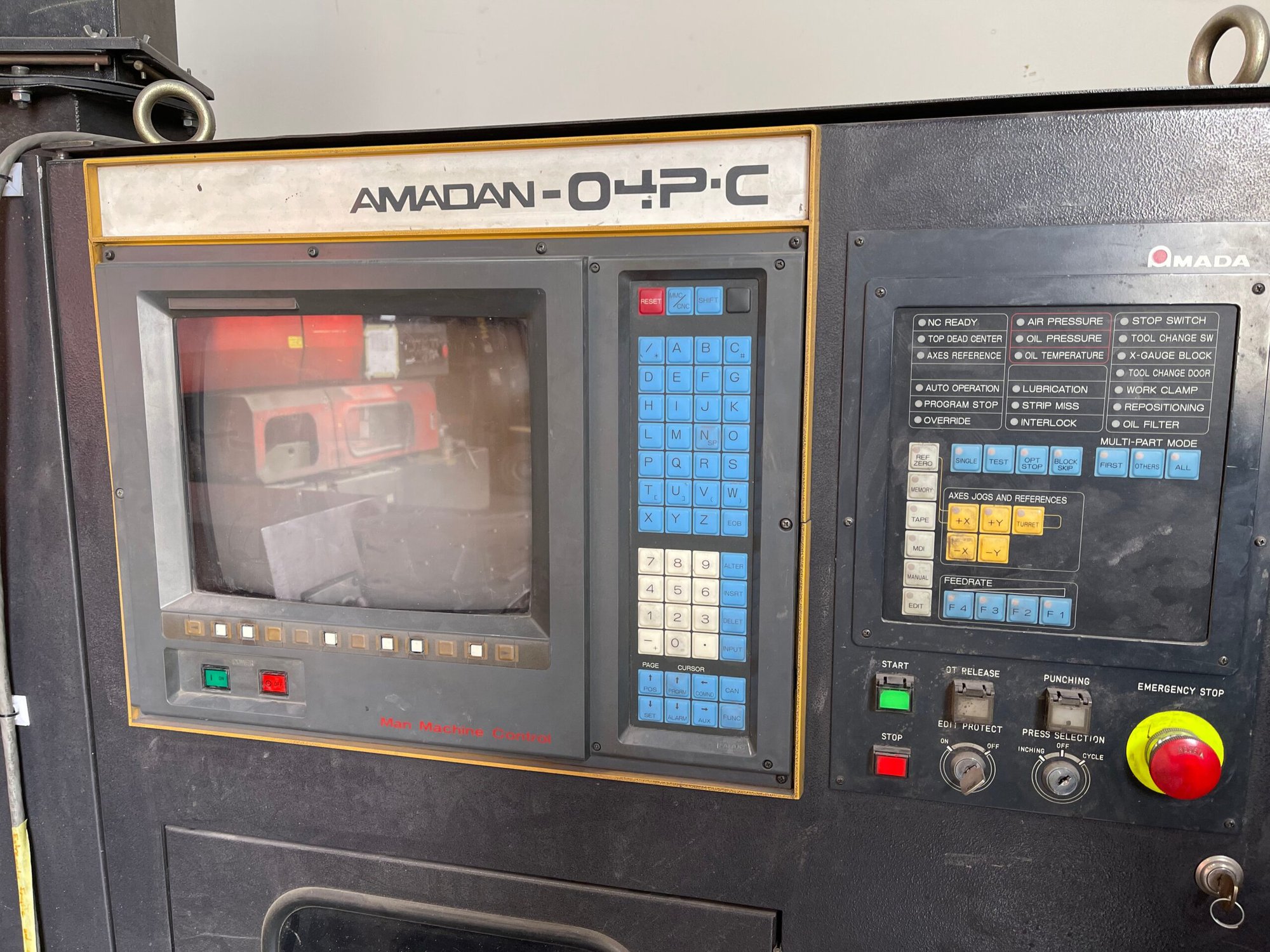 30 Ton Amada Pega 357 Turret Punch Press , 1989 - Amada TEG 160 Tool Grinder and Tooling Included - Image 6