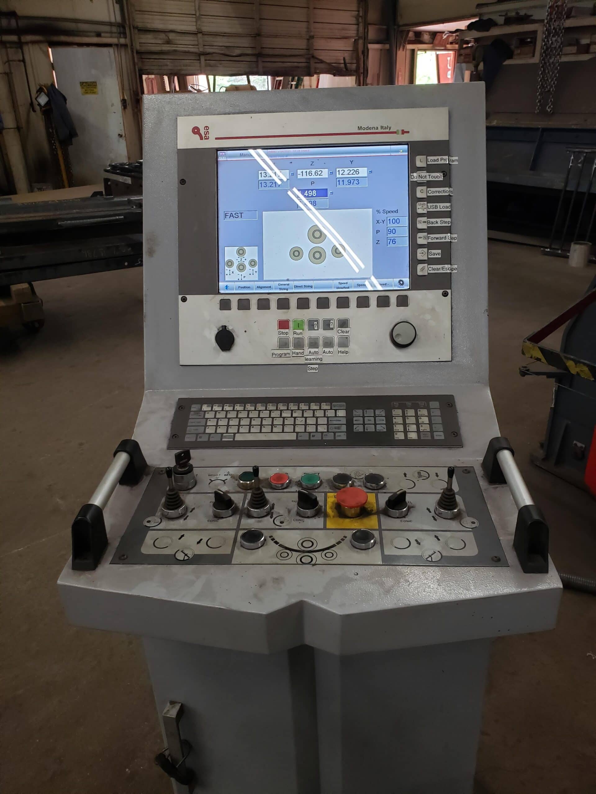 5/8" x 10' Durma HRB-4 3016 CNC 4 Roll Plate Roll, 2012- ESA CNC Control - Image 2