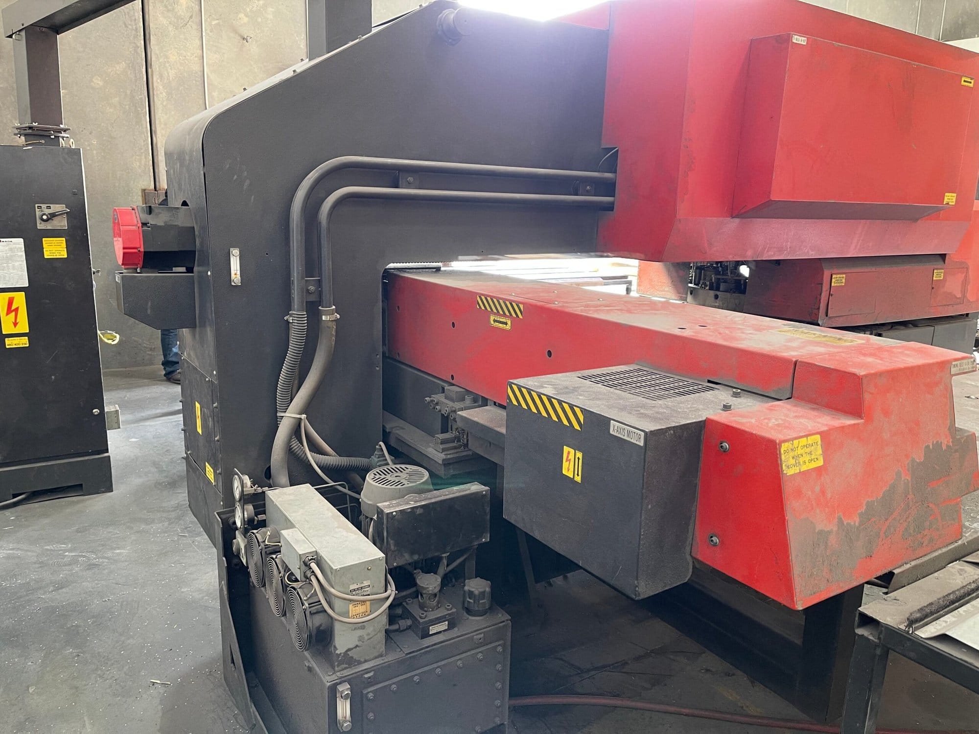 30 Ton Amada Pega 357 Turret Punch Press , 1989 - Amada TEG 160 Tool Grinder and Tooling Included - Image 7