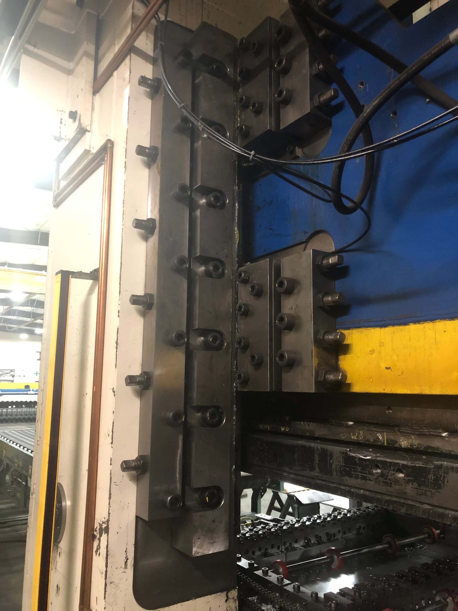 1500 Ton Macrodyne MPZ1500 4-Post Hydraulic Press, 2004 - Image 8