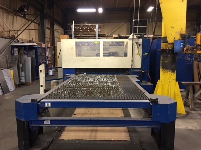 4000 Watt Trumpf Trulaser 3030 CO2 Laser, 2006- 5' X 10' Table