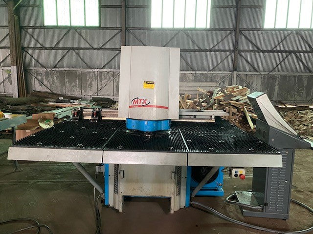 30 Ton Euromac 1250/30 MTX Indexer Turret Punch, 2007- Table Size 77” x 88”, Tooling Included