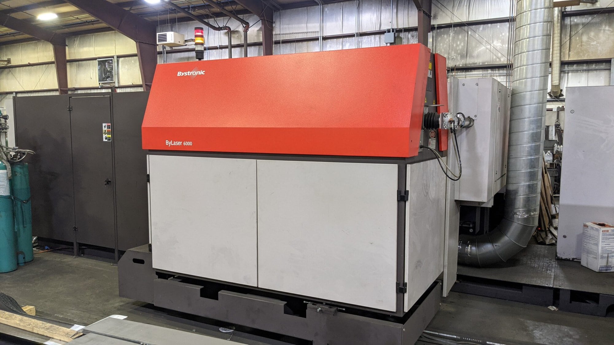 6000 Watt Bystronic ByLaser 6000 CO2 Laser, 2011 - 6' X 13' Dual Shuttle Tables - Image 6