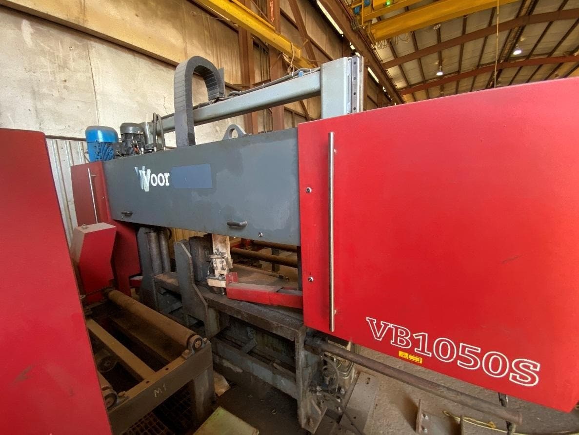 Voortman 630/1000 Drill and Saw Line & VB1050s Square Cut Saw, 2007 -3/8"-18" Height Capacity, 2.5"-42" Width Capacity, 3/8"-1" Tapping