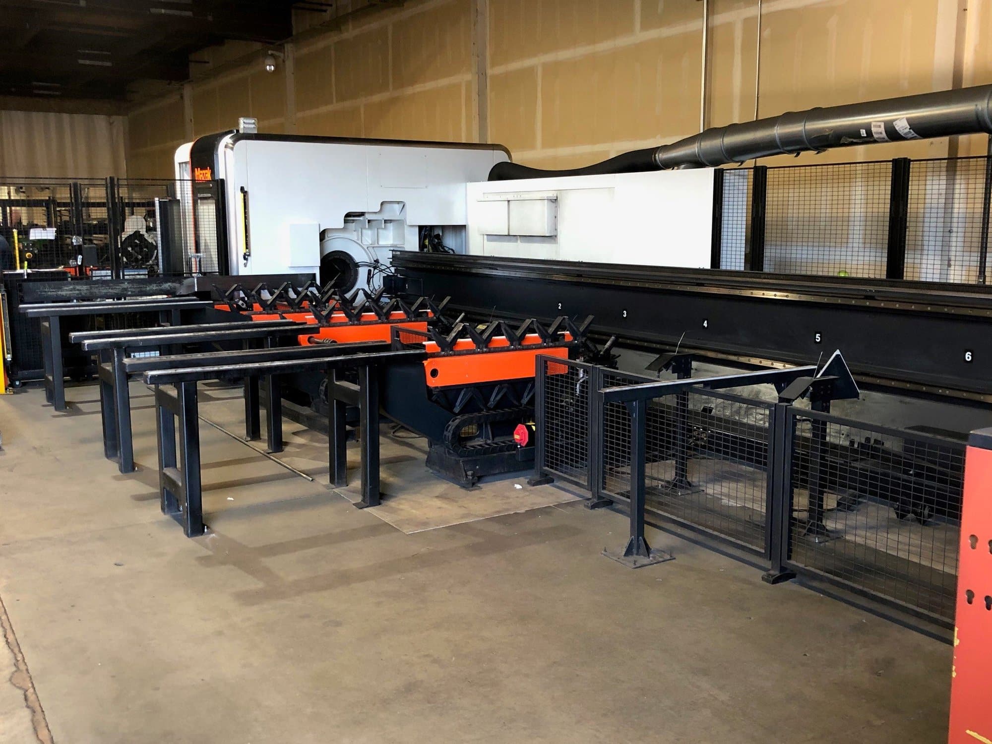 4000 Watt Mazak 3D Fabri Gear 220 II CO2 Tube Laser, 2014- 26' X 8.6", Auto load - Image 4