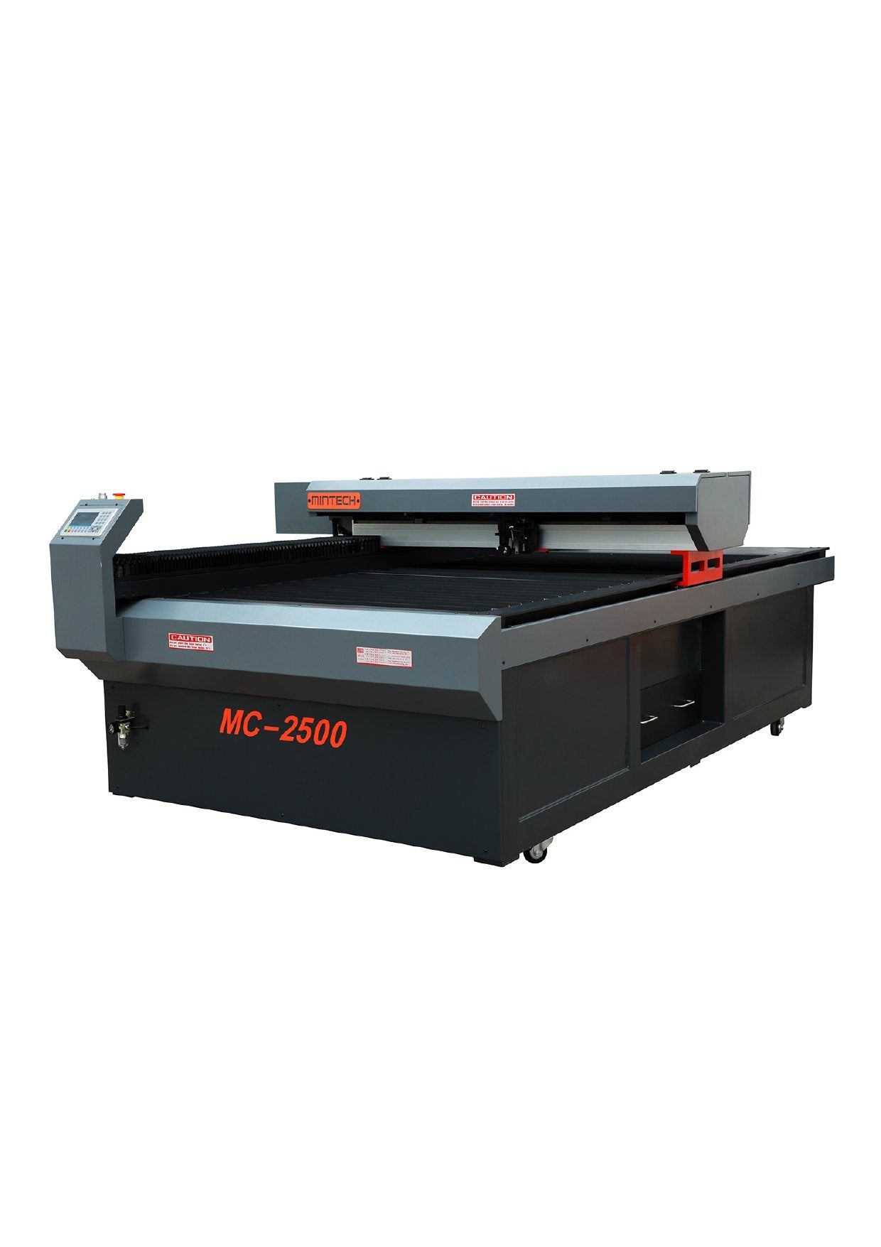 300 Watt Mintech MC-2500 CO2 Hi Performance Laser Cutting & Engraving System, 2021 - 4x8 Table, Machine is new and comes with full manufacturer’s warranty!