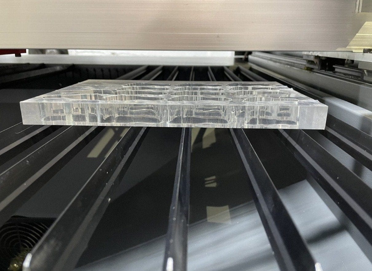 300 Watt Mintech MC-2500 CO2 Hi Performance Laser Cutting & Engraving System, 2021 - 4x8 Table, Machine is new and comes with full manufacturer’s warranty! - Image 9