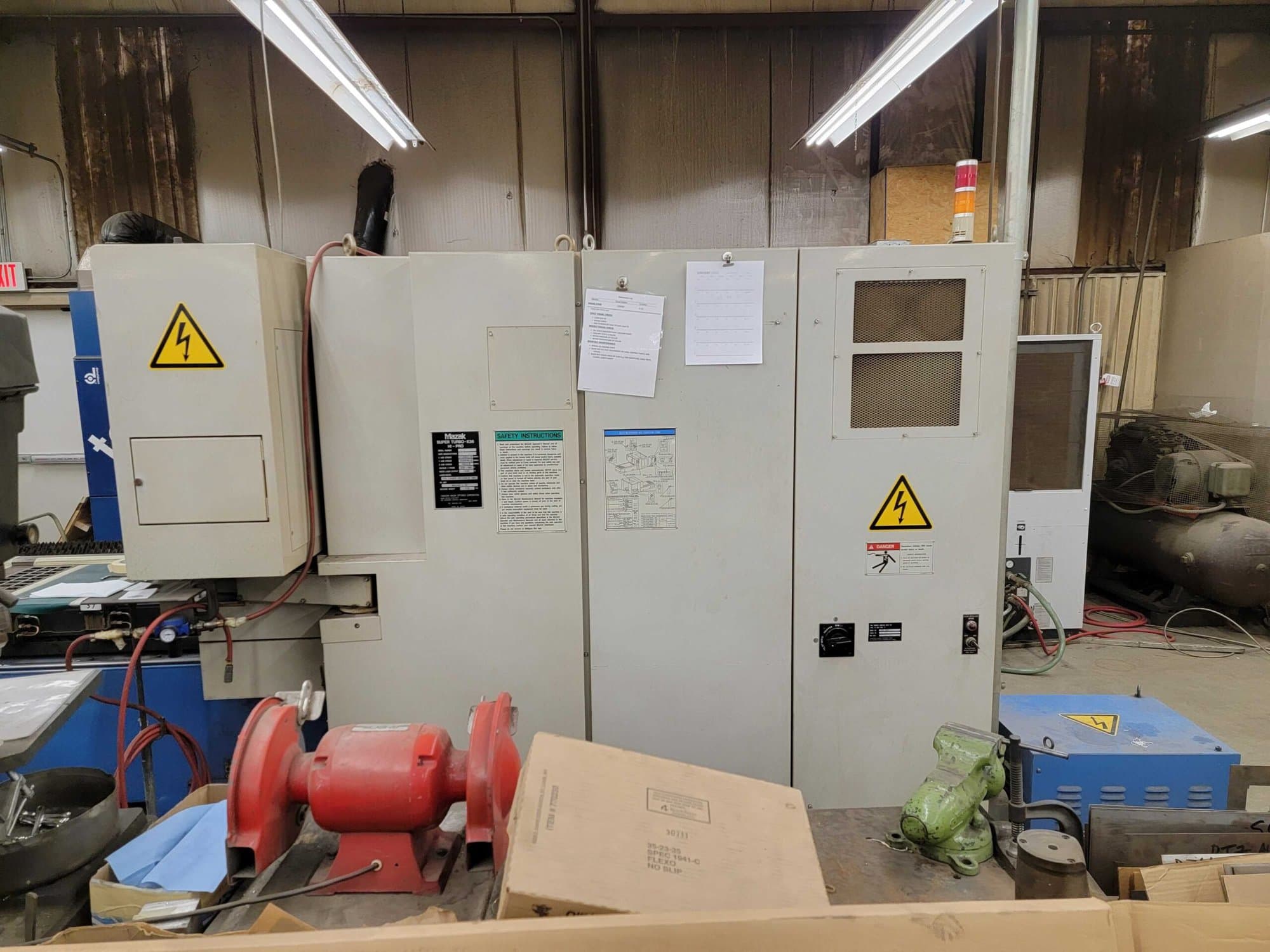 1500 Watt Mazak Super Tubro X36 Hi Pro Laser, 1993 - 6'x12' Table - Image 3