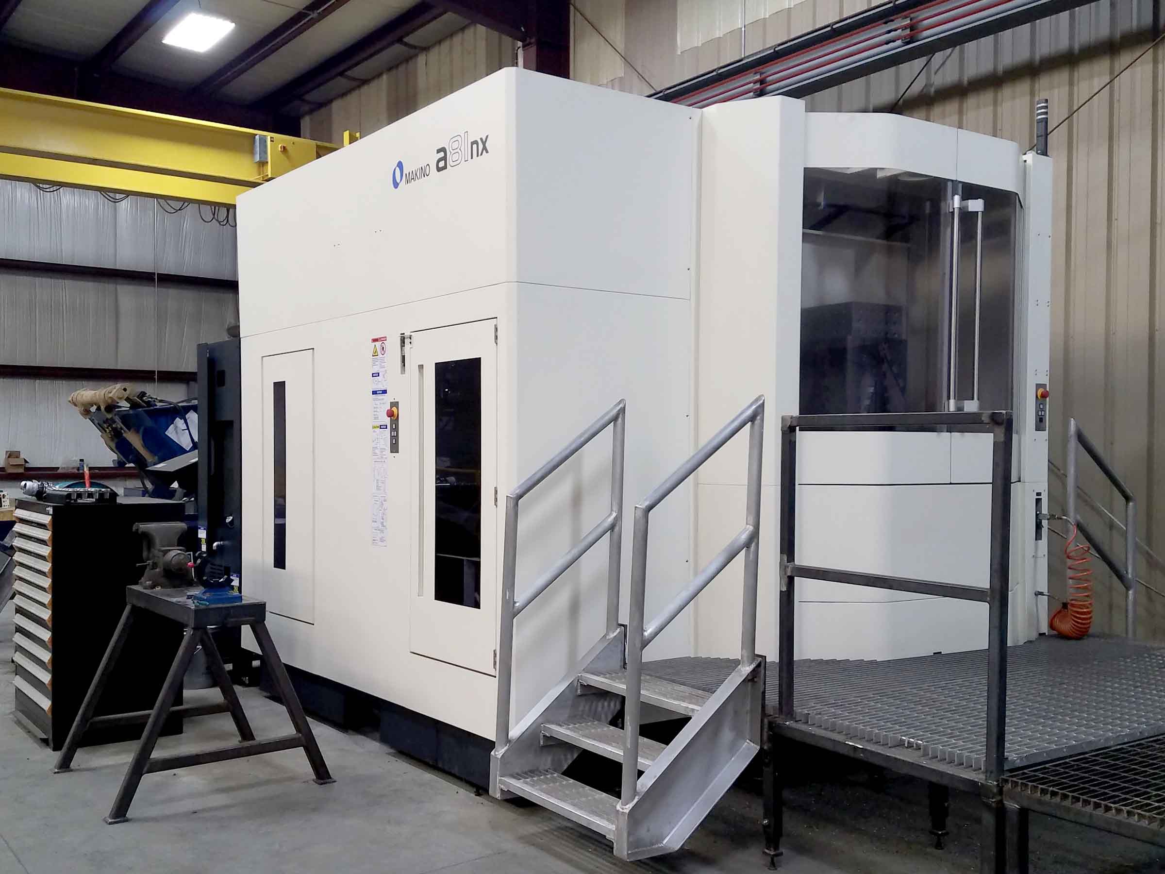 Makino A81-NX Horizontal Machining Center, 2017- Pro6 Control, Full 4th, TSC, Low Hours