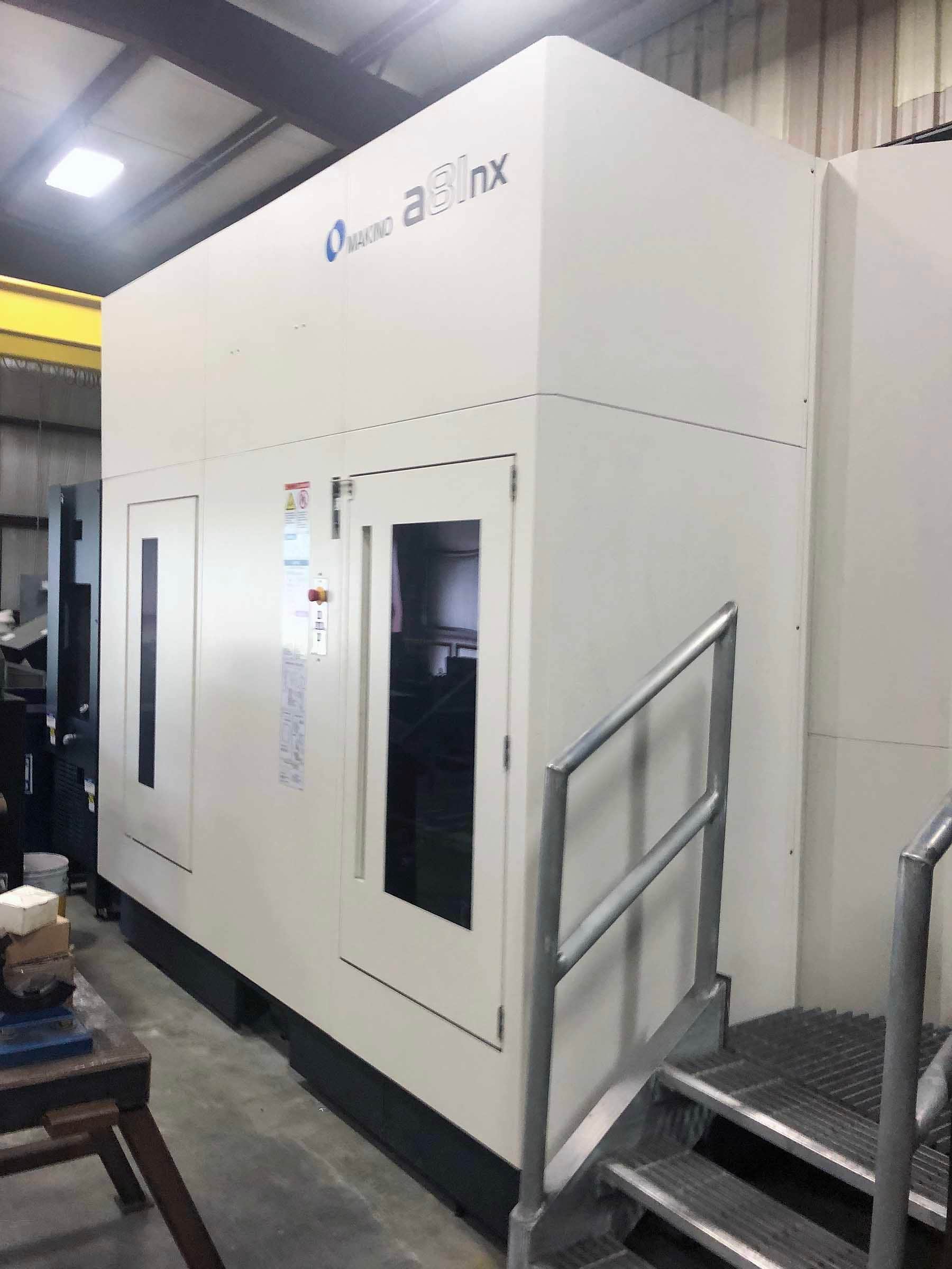 Makino A81-NX Horizontal Machining Center, 2017- Pro6 Control, Full 4th, TSC, Low Hours - Image 2