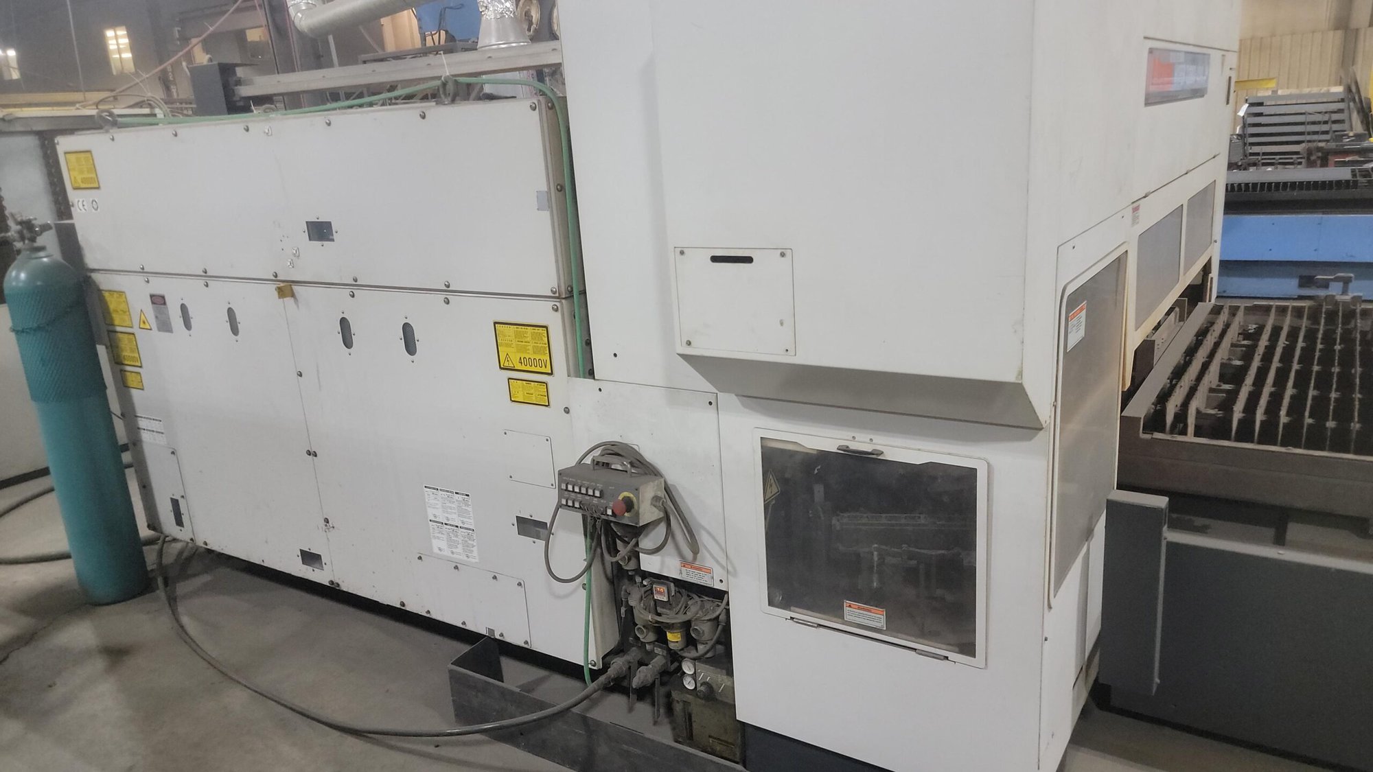 4000 Watt Mazak Hyper Turbo-X 510 C02 Laser, 2008 - 5' x 10' Table - Image 5