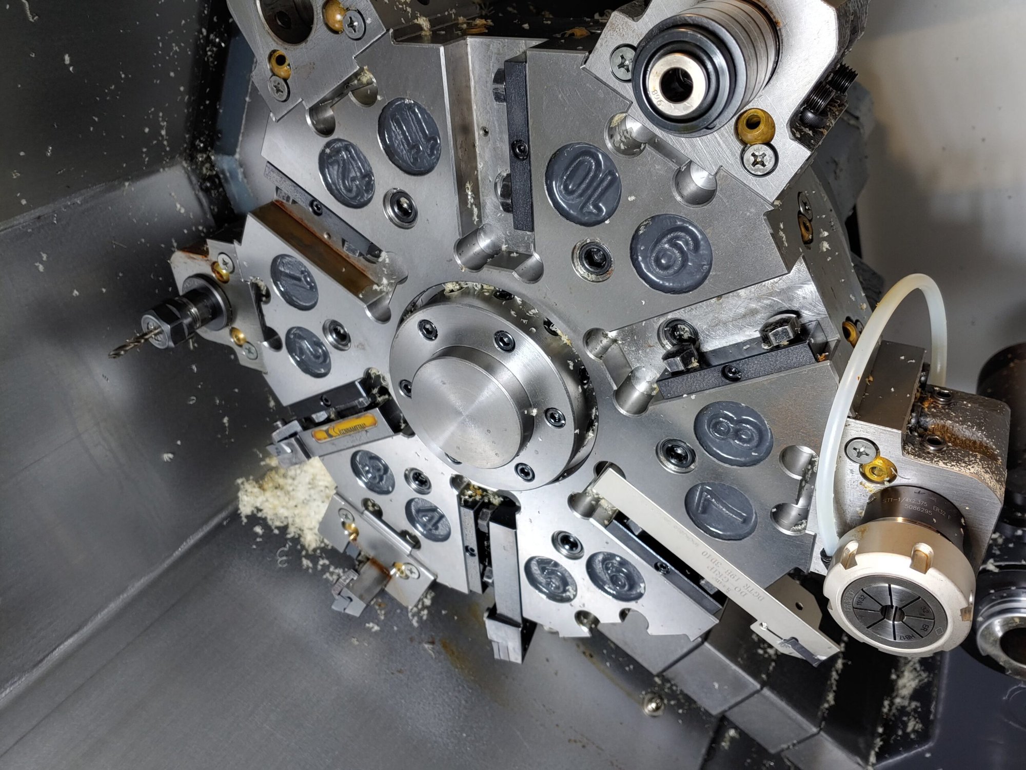 Hyundai Wia E160A CNC Lathe, 2015 - Fanuc Control, Low Hours! - Image 3