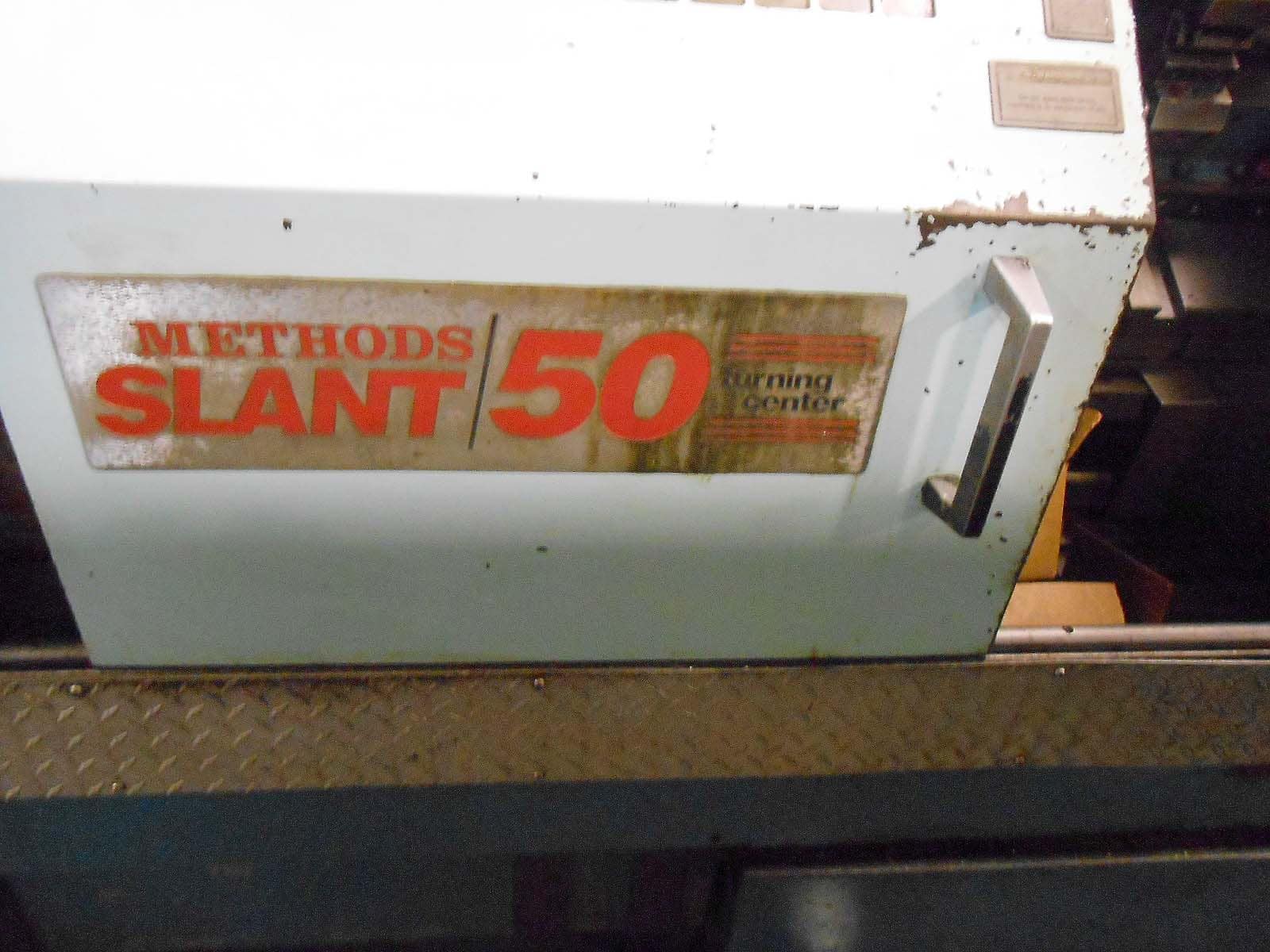 Methods Slant 50 CNC Lathe, 1993- 20" Swing, 35" Centers, 3" Bore, Yasnac, 2 Available - Image 13
