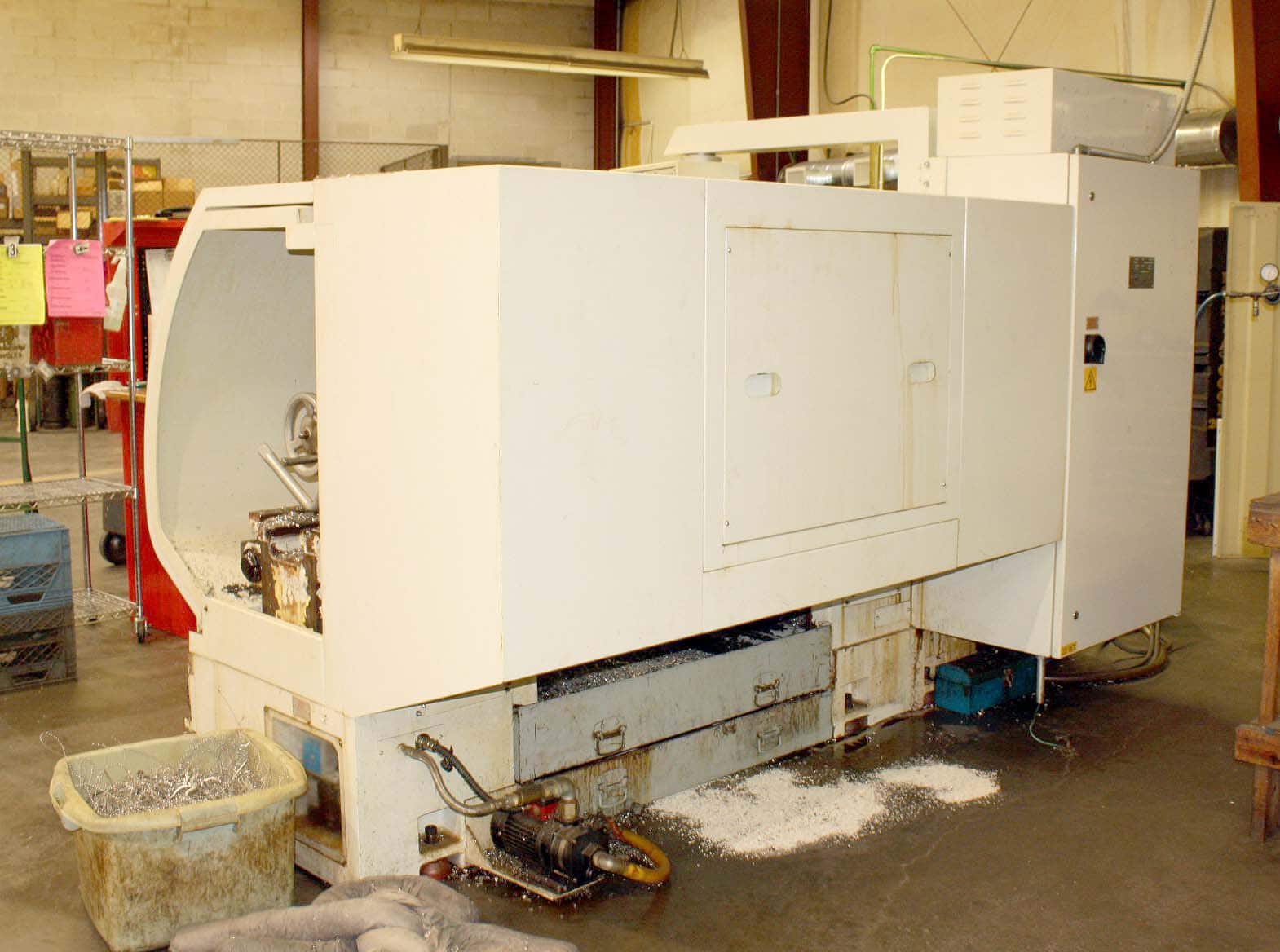 Milltronics ML-16 CNC Lathe, 2005 - New Spindle, Tailstock, Tool Post - Image 3