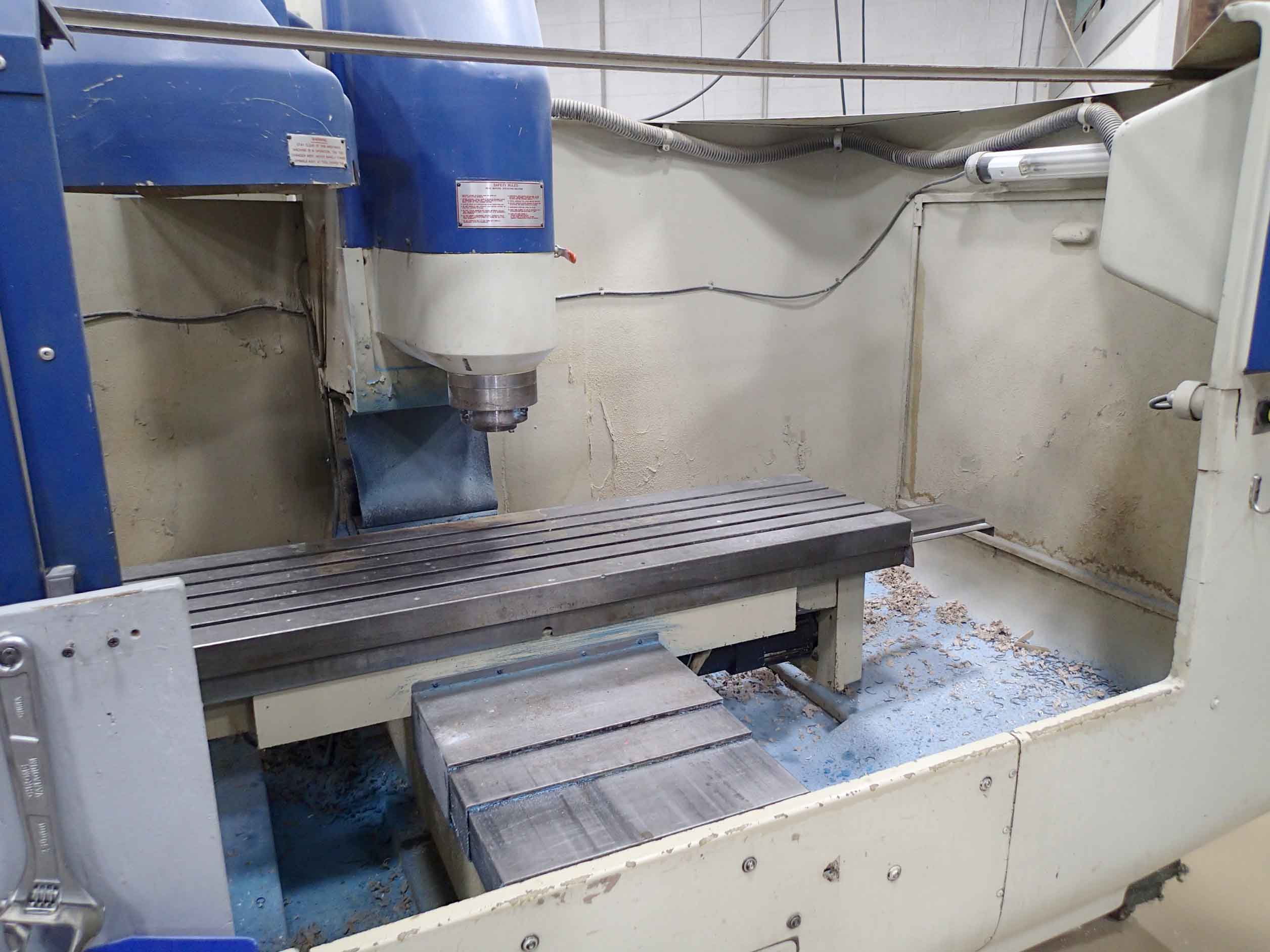 Milltronics Partner 7 VII Series H Vertical Machining Center, 1994- Centurion V 7 Control - Image 3