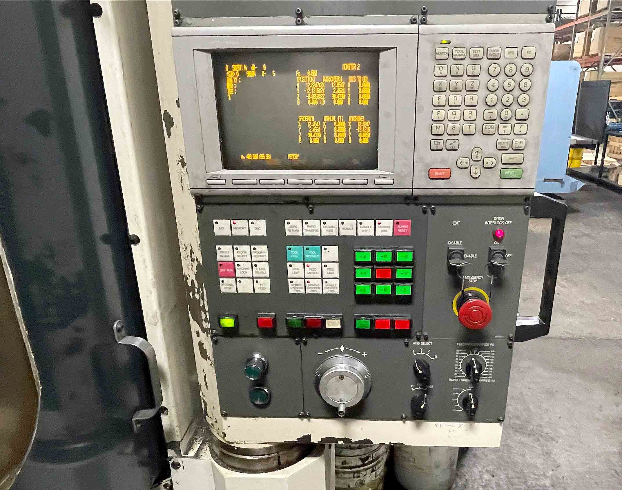Mitsubishi M-H4B 400mm HMC, 1997- 4th Axis, 40 ATC, Pallets, 2 Available - Image 2