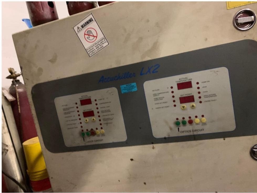 3000 Watt Mitsubishi ML 2512LXP CO2 Laser, 1998- 4' x 8', 3020D Flying Optic, Accuchiller LX2 - Image 5