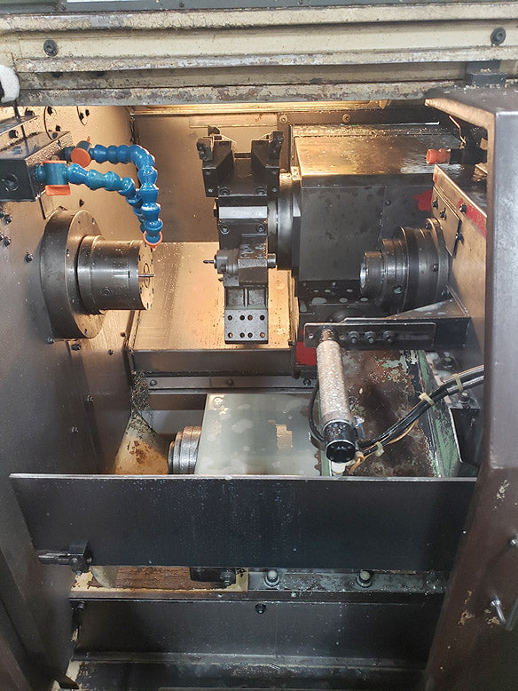 Miyano BNC-34S CNC Lathe-Fanuc, Bar Feeder - Image 2