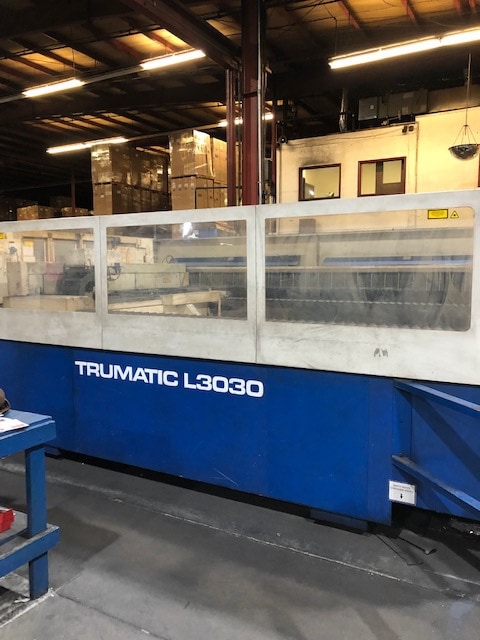 4000 Watt Trumpf Trumatic L3030 CO2 Laser, 2004- 5' x 10' Table, Still Under Power With No Issues, NEED TO MOVE - Image 3