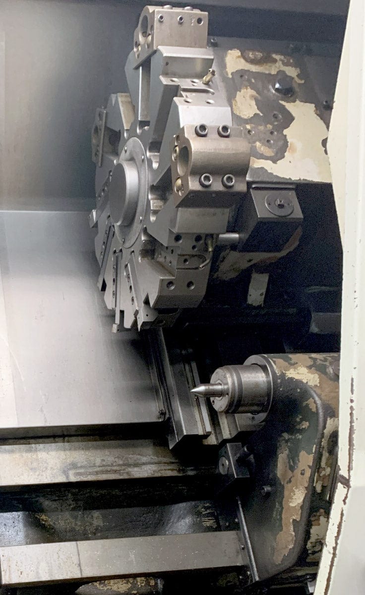 Mori Seiki SL-25 CNC Lathe, 1993- 3" Bore, Tail Stock - Image 4