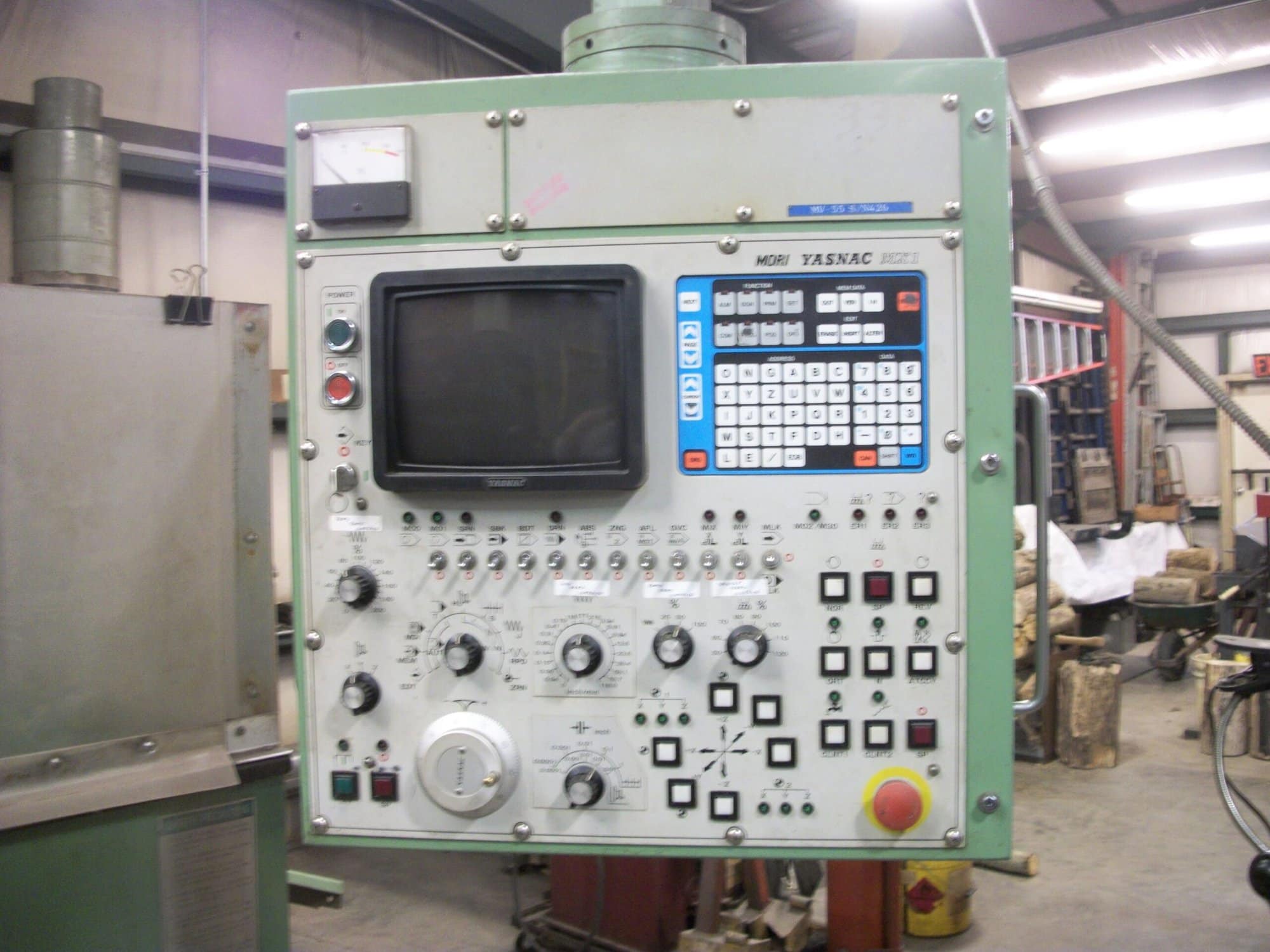 Mori Seiki MV-55 VMC, 1985 - Yasnac MX-1 Control, Under Power - Image 5