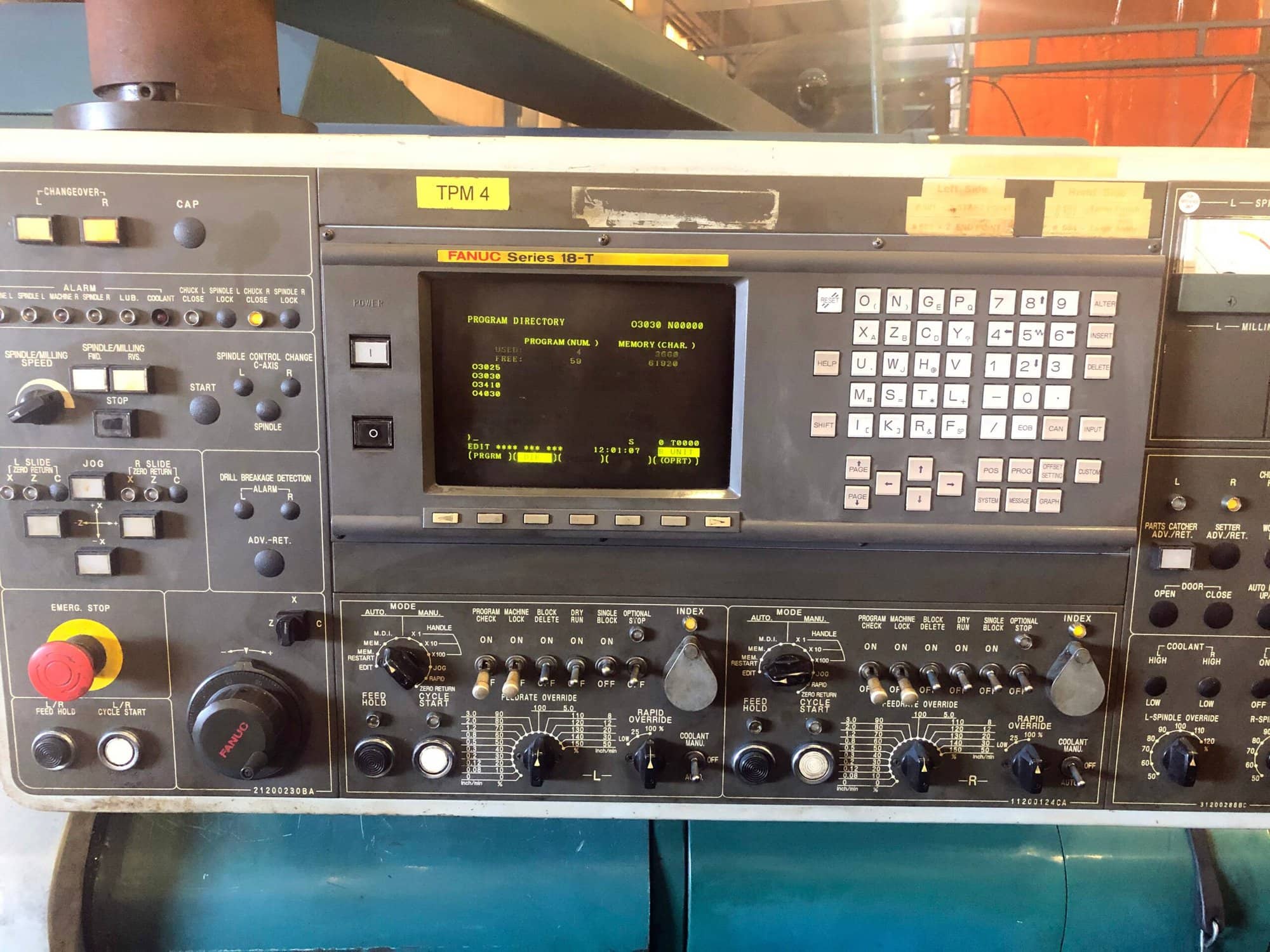 Nakamura-Tome TW-20 CNC Lathe, 1999 - Twin Spindle, Twin Turret, Fanuc - Image 2