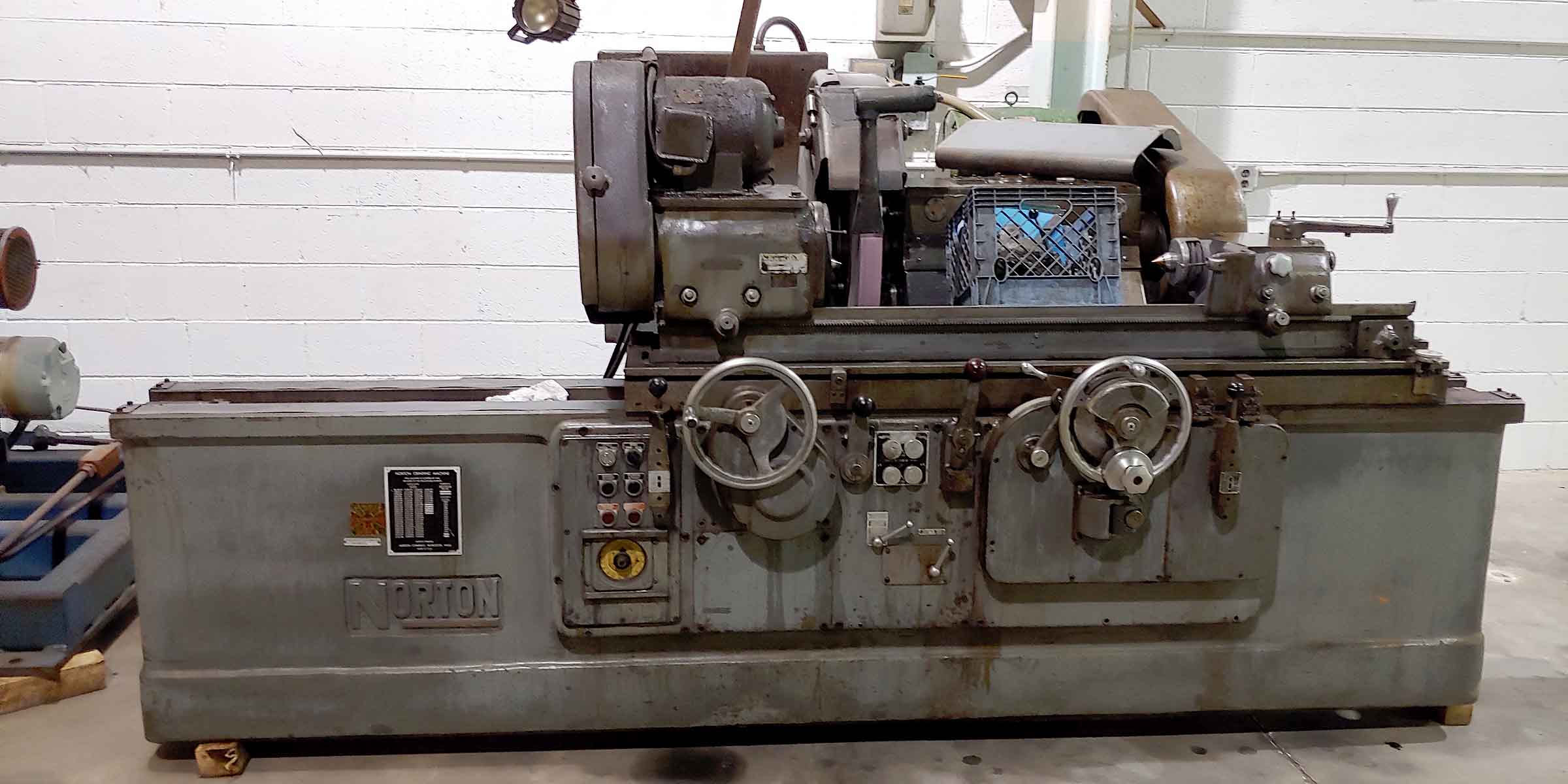 Norton 10” x 36” CTU Cylindrical Grinder- 15 HP
