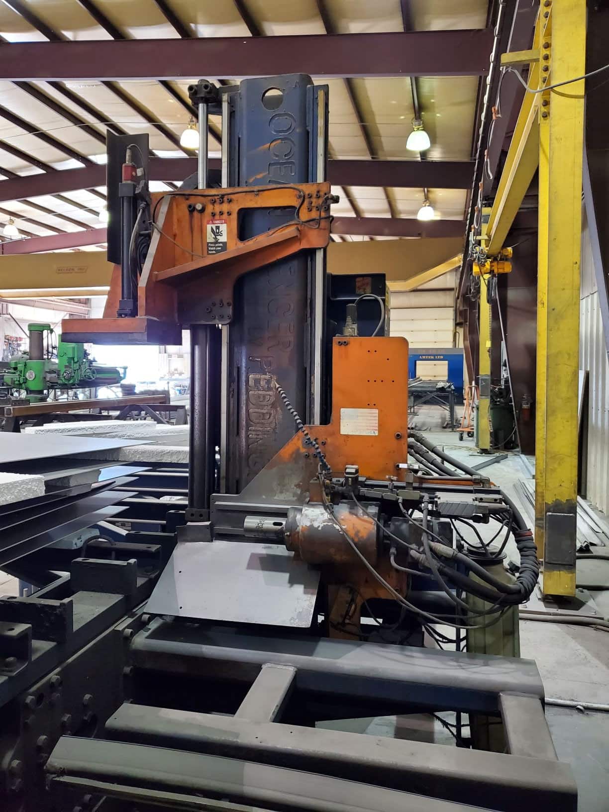 40" x 60' Peddinghaus Ocean Avenger 1000/1B CNC Beam Drill, 2005 - Image 4