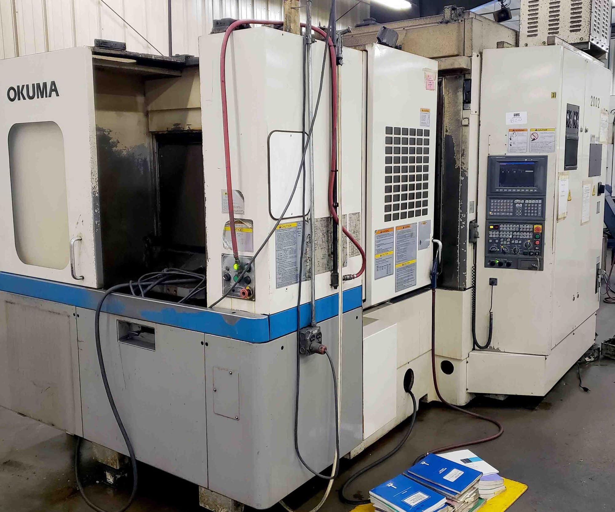 Okuma MA-40HA 400mm Horizontal Machining Center, 2000 - 60 ATC, Renishaw Probing - Image 2