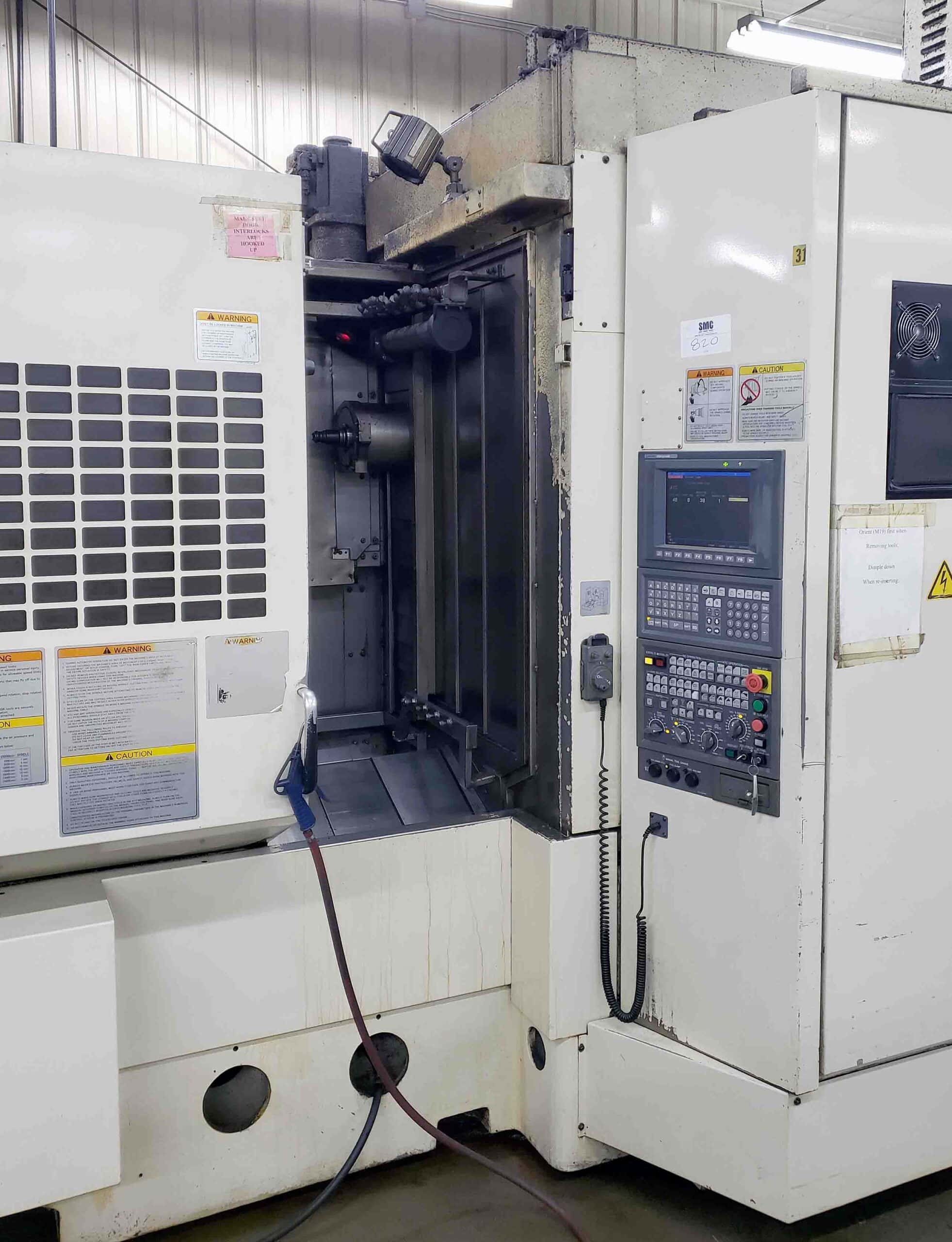 Okuma MA-40HA 400mm Horizontal Machining Center, 2000 - 60 ATC, Renishaw Probing - Image 3