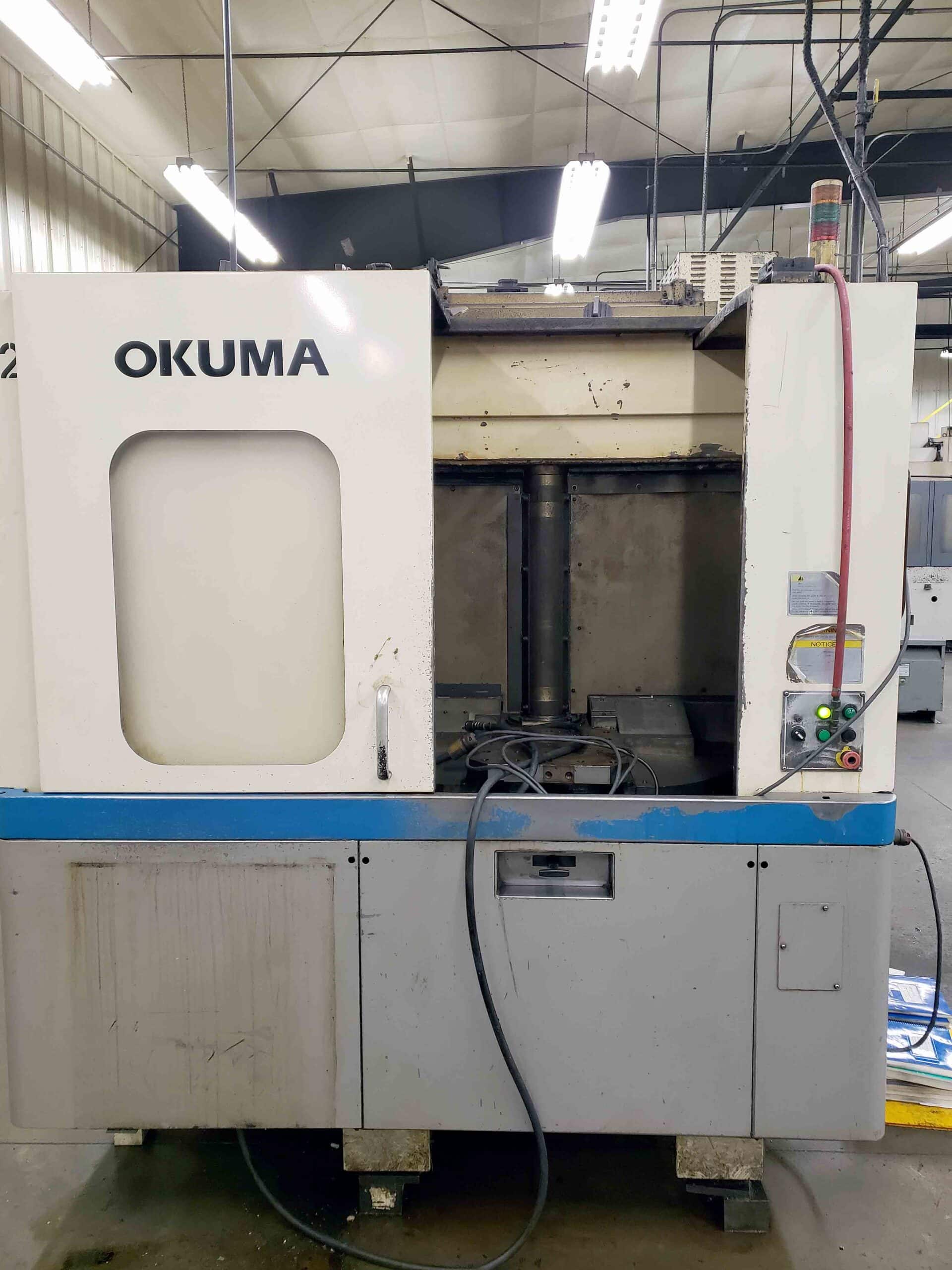 Okuma MA-40HA 400mm Horizontal Machining Center, 2000 - 60 ATC, Renishaw Probing - Image 5