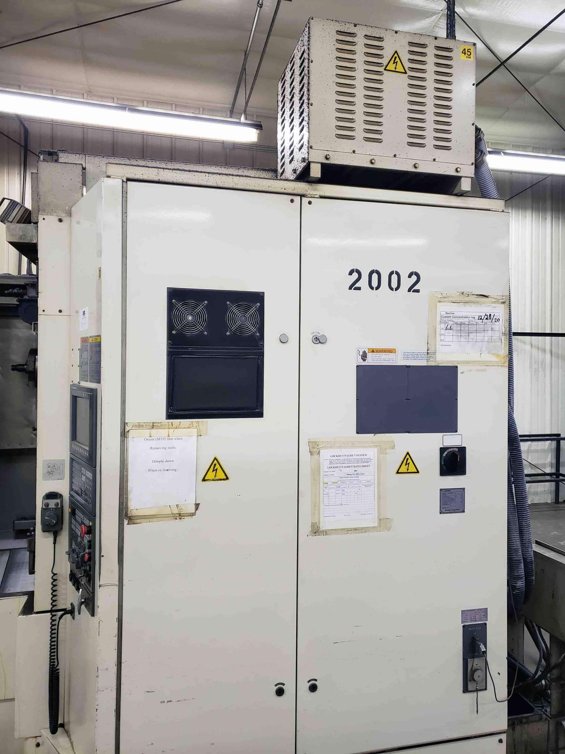 Okuma MA-40HA 400mm Horizontal Machining Center, 2000 - 60 ATC, Renishaw Probing - Image 12